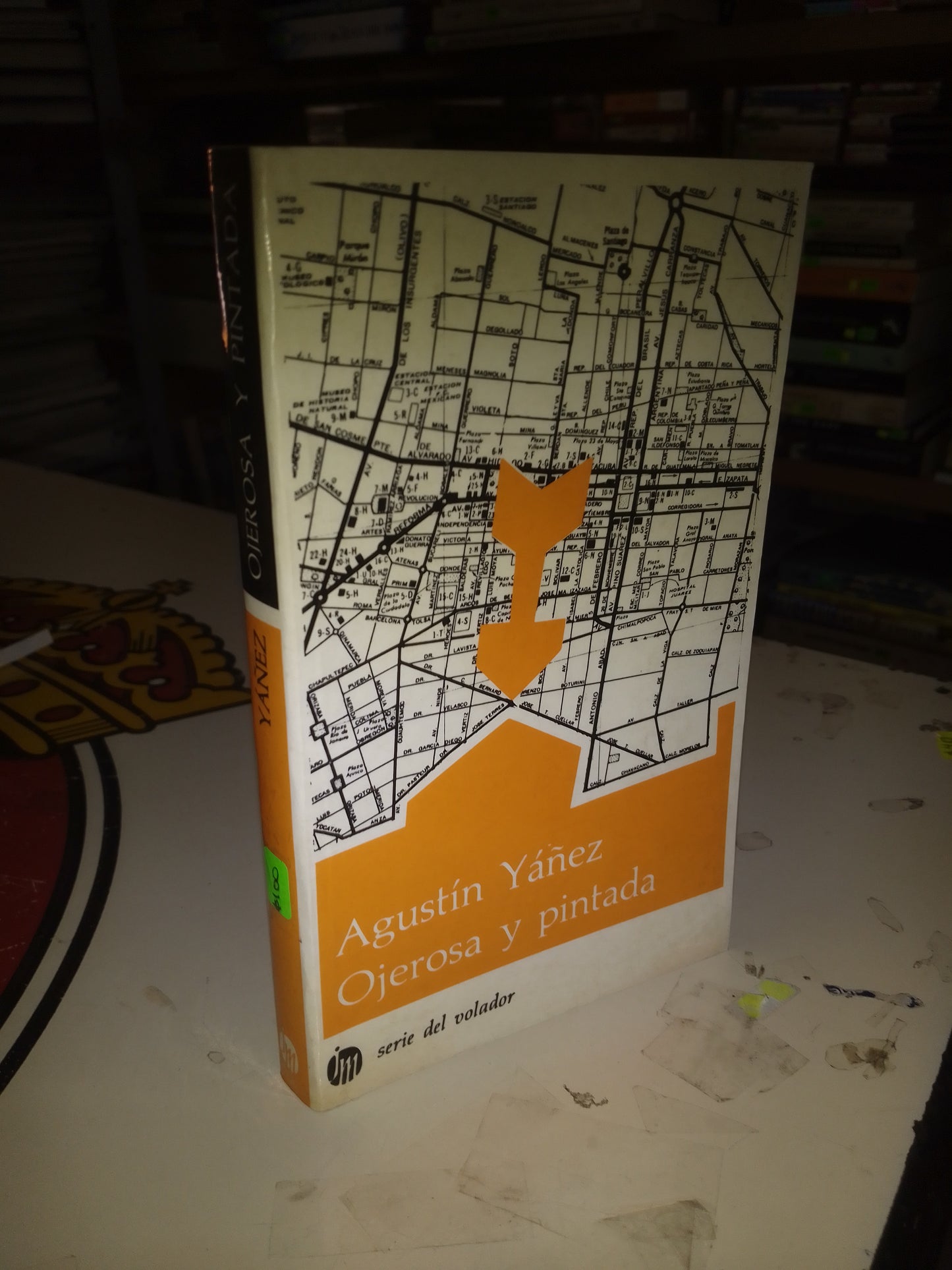 OJEROSA Y PINTADA POR AGUSTIN YAÑEZ USADO NOVELA LITERARIO 207
