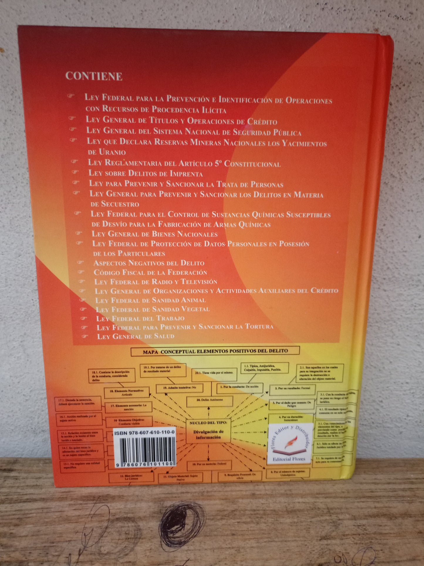 LAS LEYES ESPECIALES FEDERALES EN MAPAS CONCEPTUALES POR AARÓN HERNÁNDEZ LÓPEZ USADO DERECHO LITERARIO 305