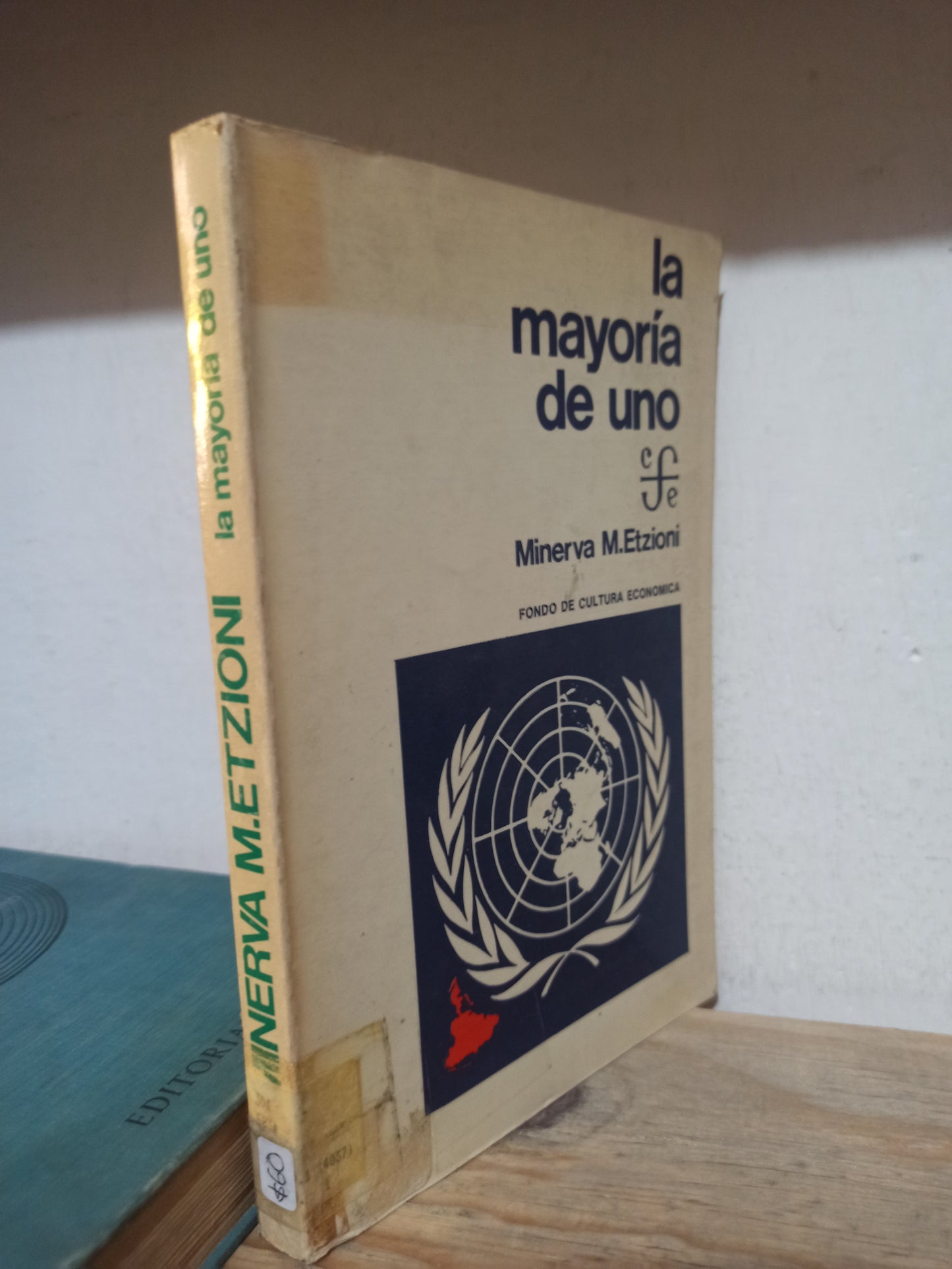 LA MAYORIA DE UNO POR MINERVA M. ETZIONI USADO FILOSOFÍA JUÁREZ