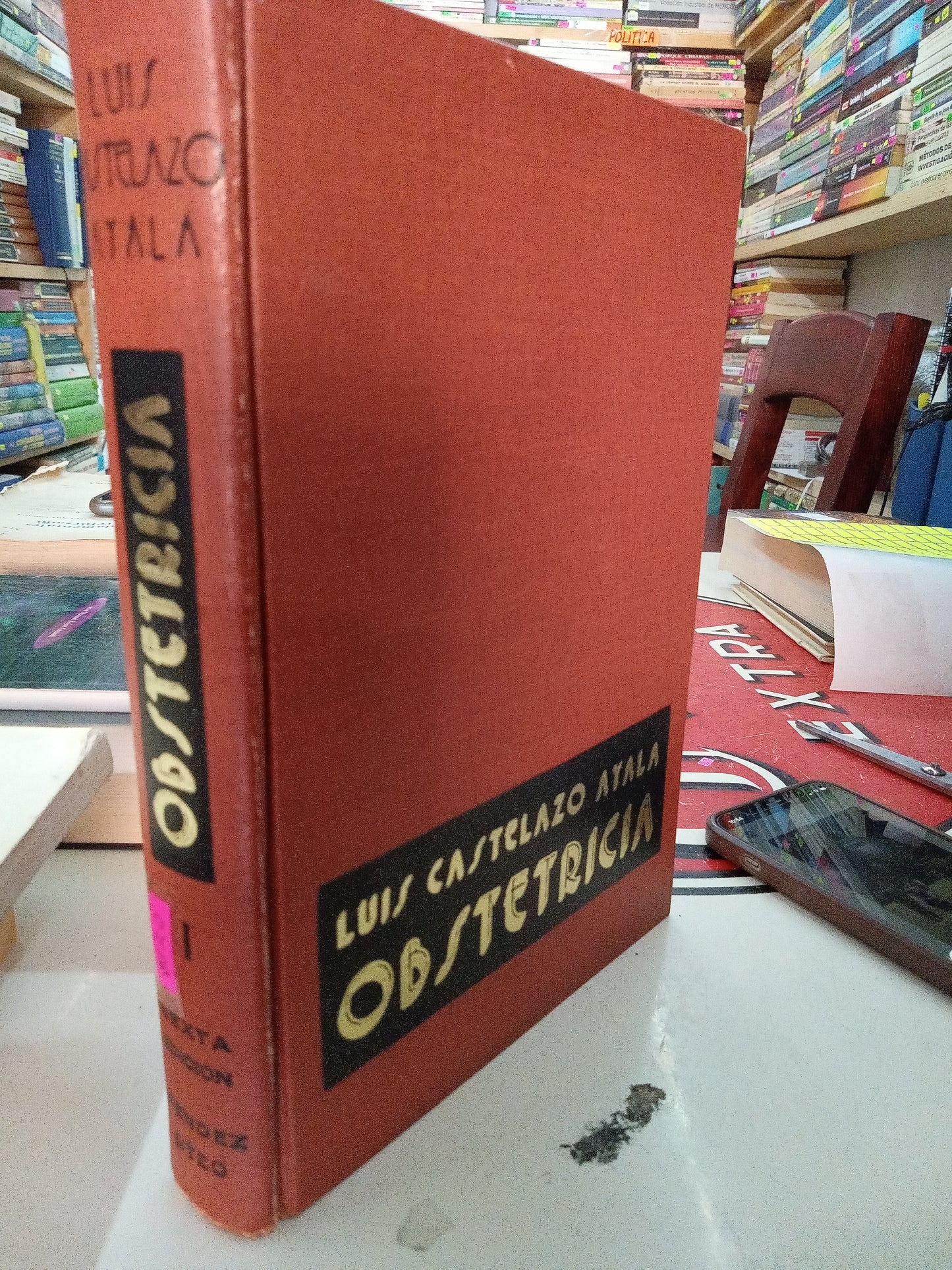 OBSTETRICIA POR LUIS CASTELAZO AYALA USADO SALUD LITERARIO 207