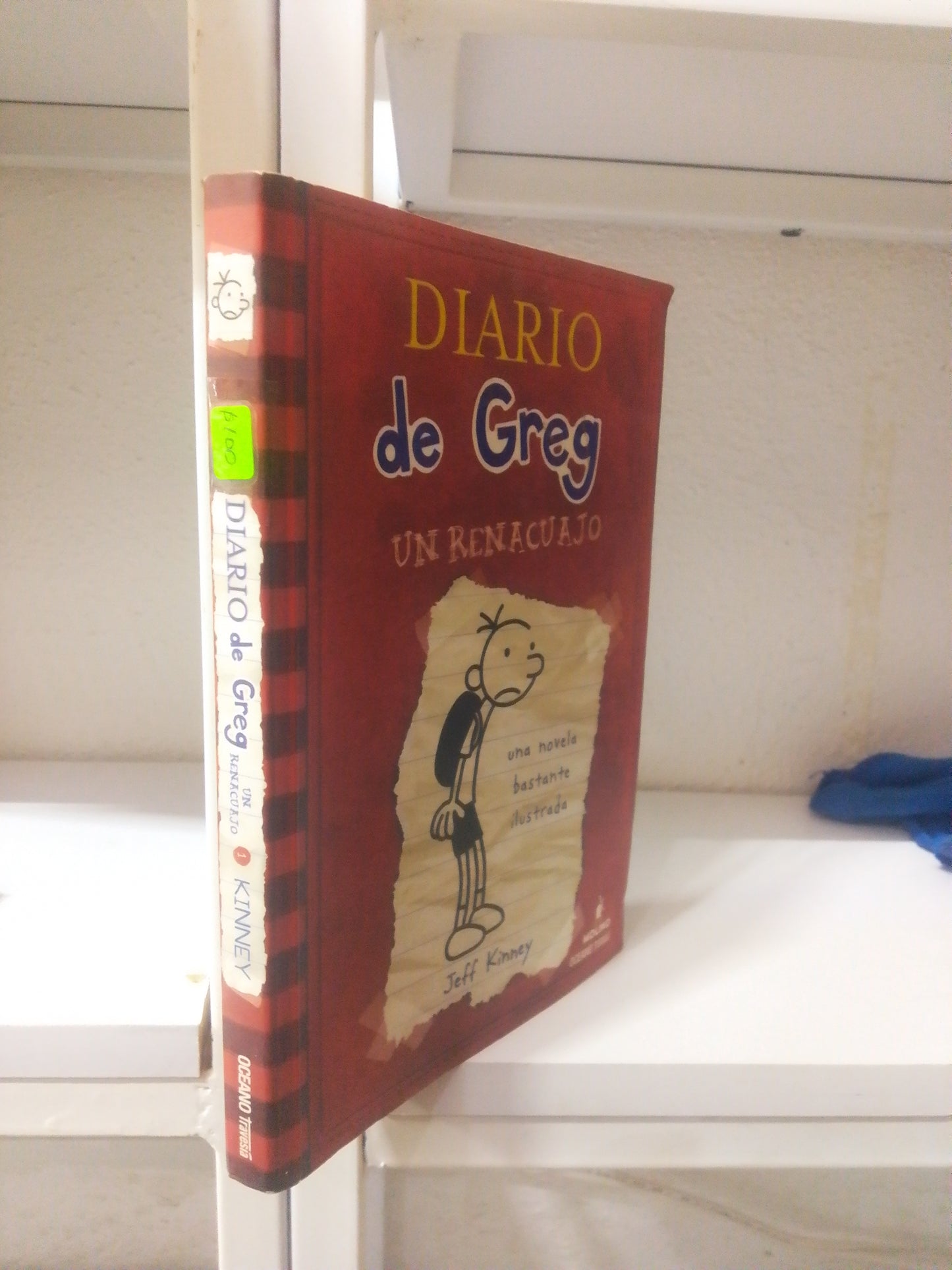 DIARIO DE GREG UN RENACUAJO POR JEFF KINNEY USADO INFANTIL JUAREZ 515