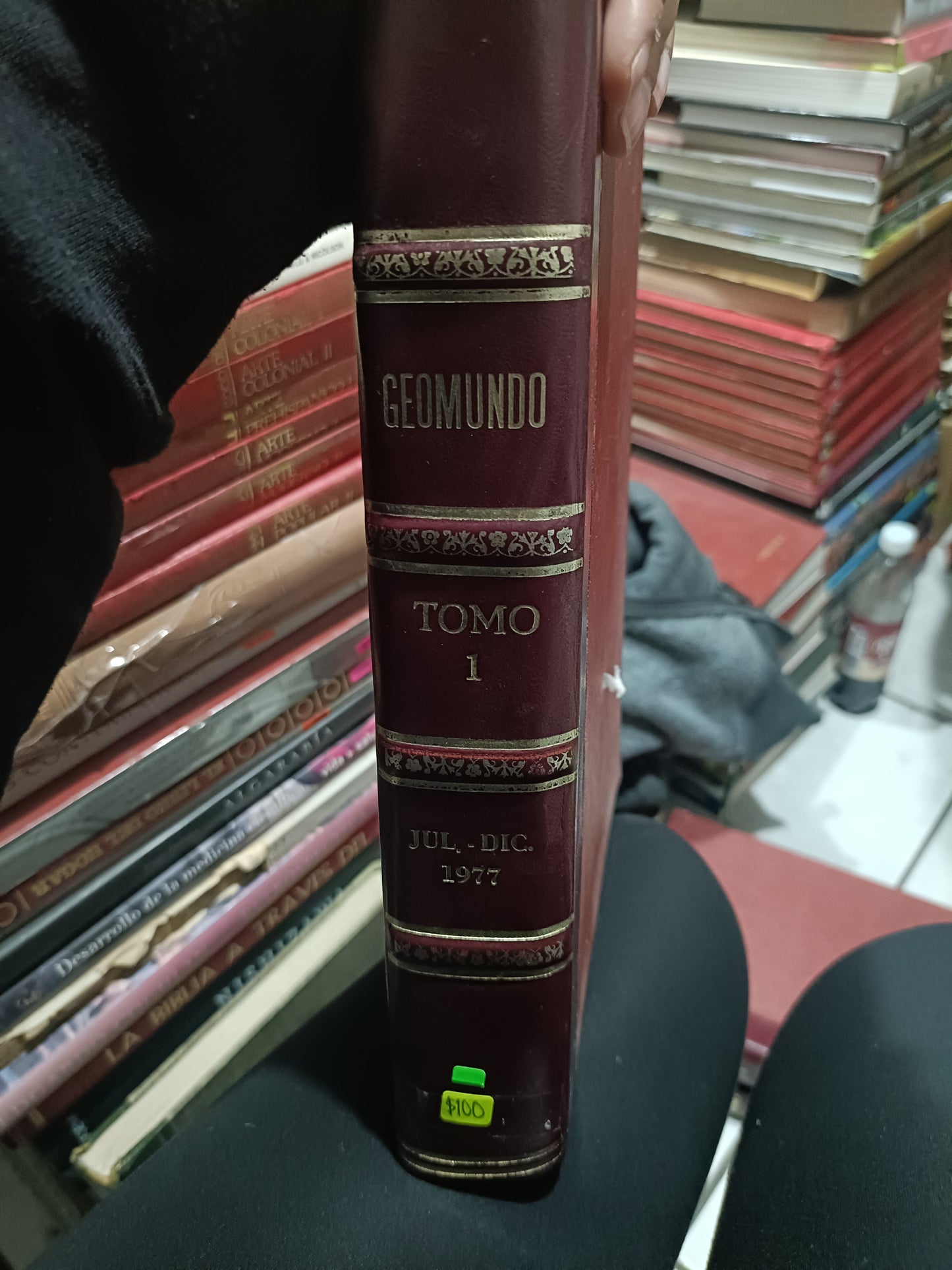 TOMO I GEOMUNDO JULIO DICIEMBRE 1977 USADOS ARTE JUAREZ