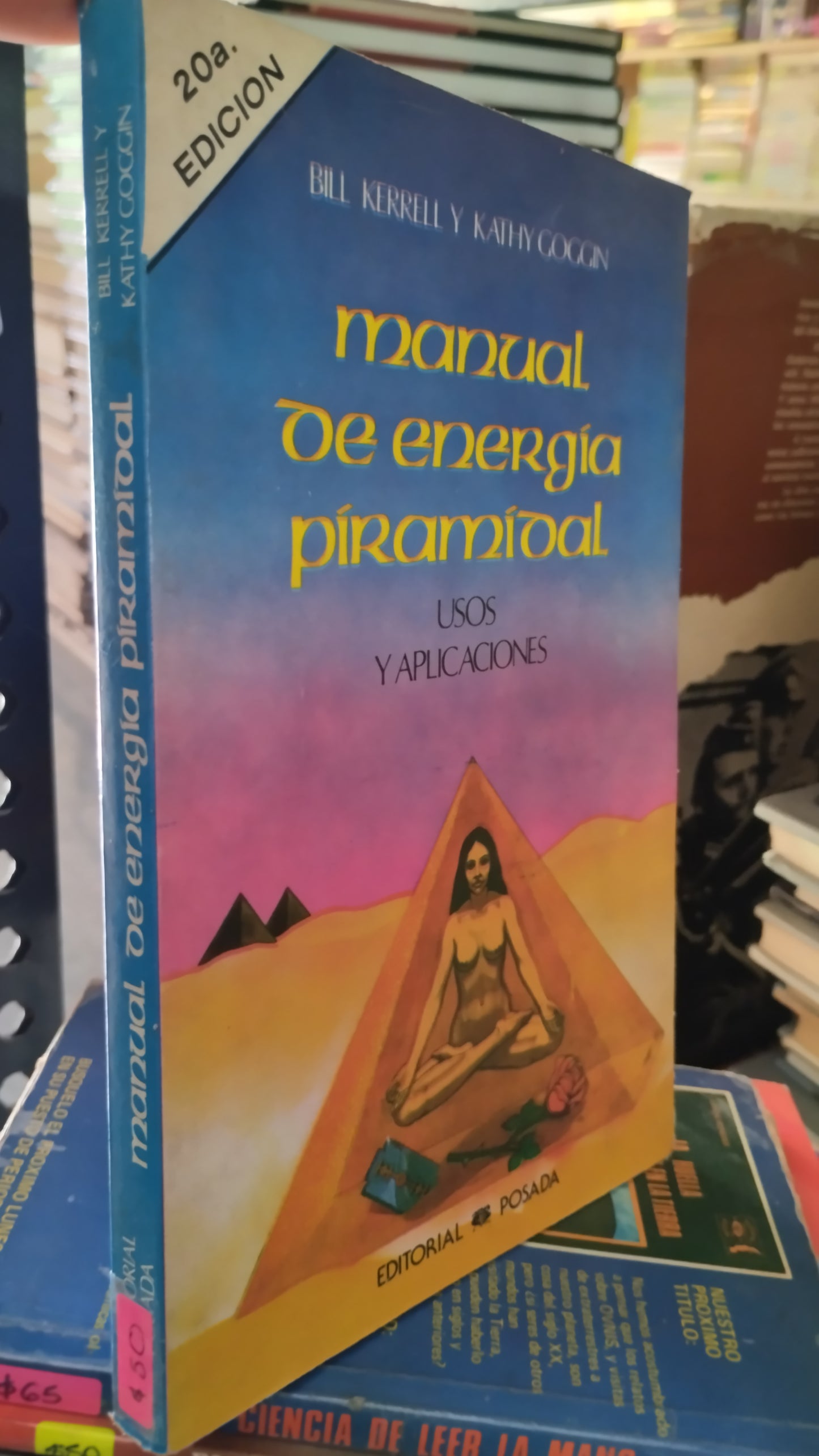 MANUAL DE ENERGIA PIRAMIDAL POR BILL KERREL Y KATHY GOGGIN LIBRO USADO ESOTERISMO ALDAMA