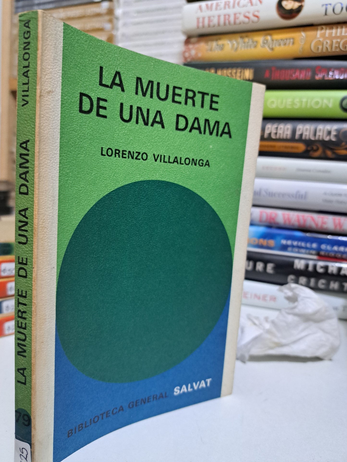 LA MUERTE DE UNA DAMA LORENZO VILLALONGA USADO NOVELA JUÁREZ