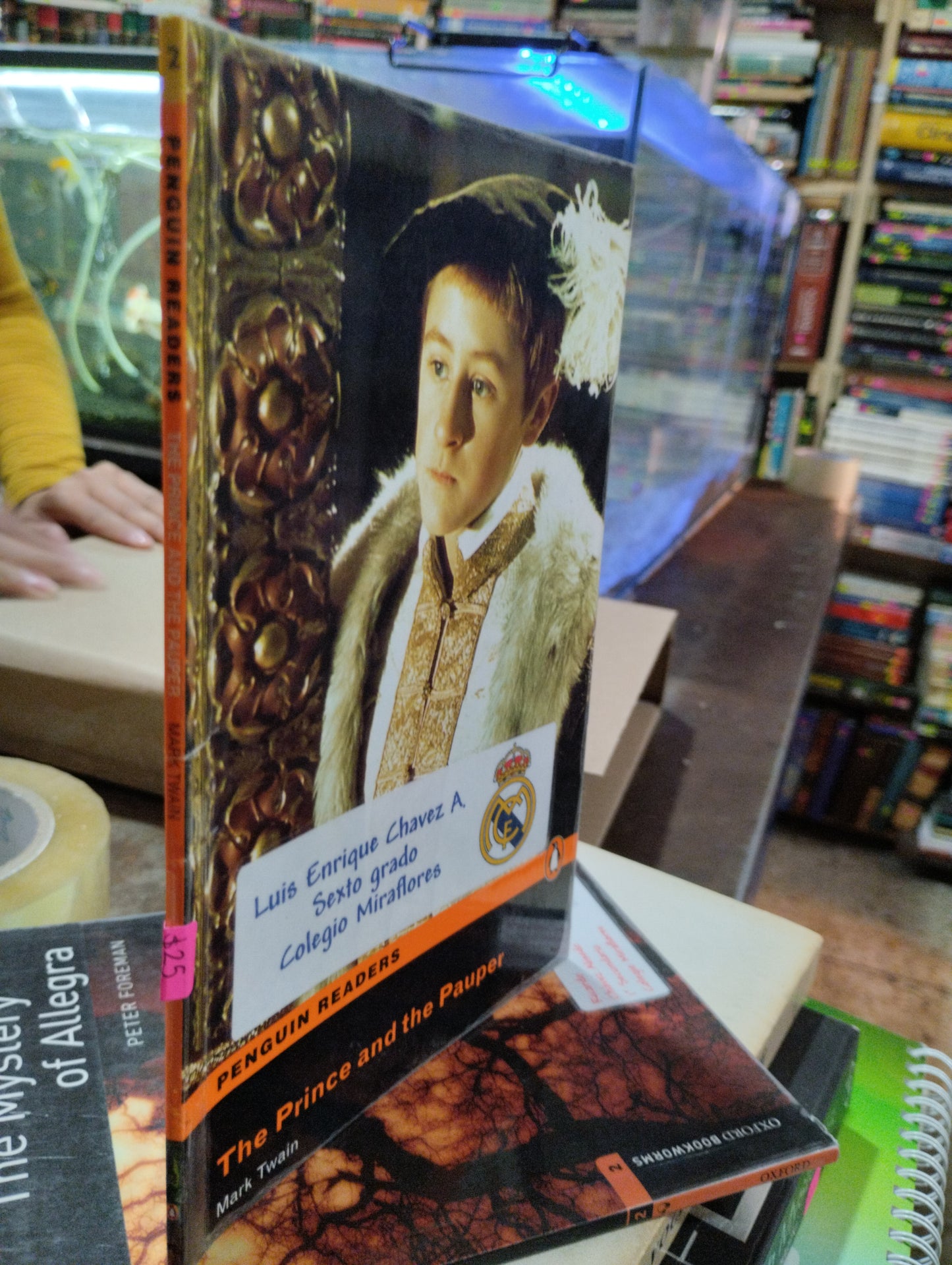 THE PRINCE AND THE PAUPER POR MARK TWAIN USADO IDIOMAS ALDAMA