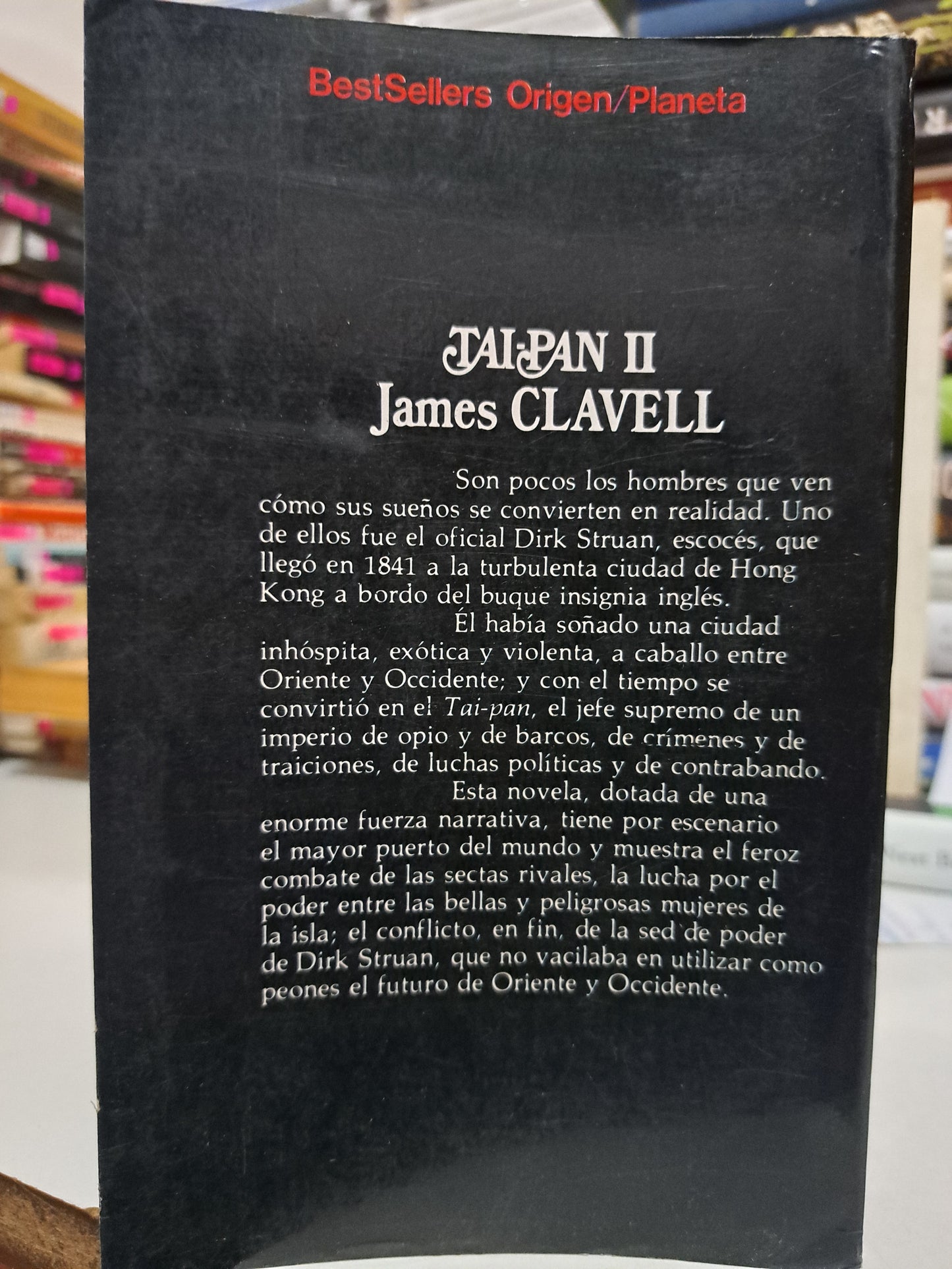 TAI-PAN II JAMES CLAVELL USADO NOVELA JUÁREZ