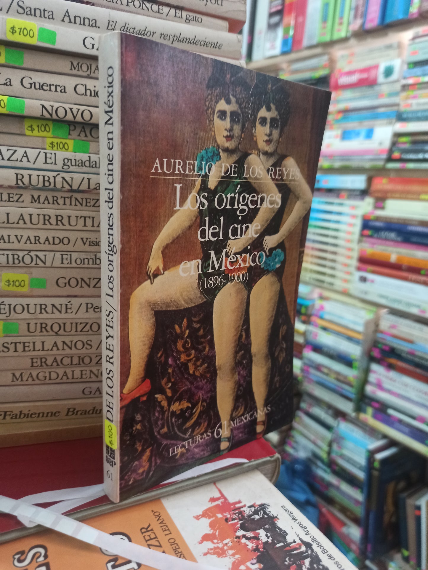 LOS ORIGENES DEL CINE EN MÉXICO (1896-1900) AURELIO DE LOS REYES USADO NOVELAS ALDAMA