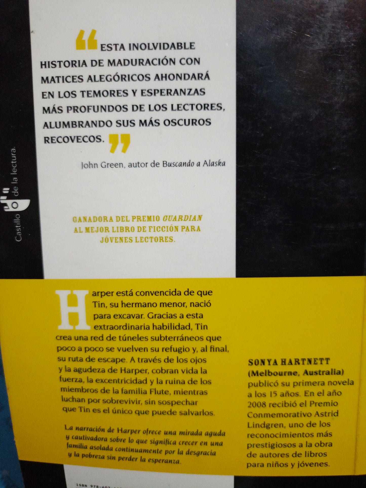 TUNELES POR SONYA HARTNETT USADO NOVELA LITERARIO 305