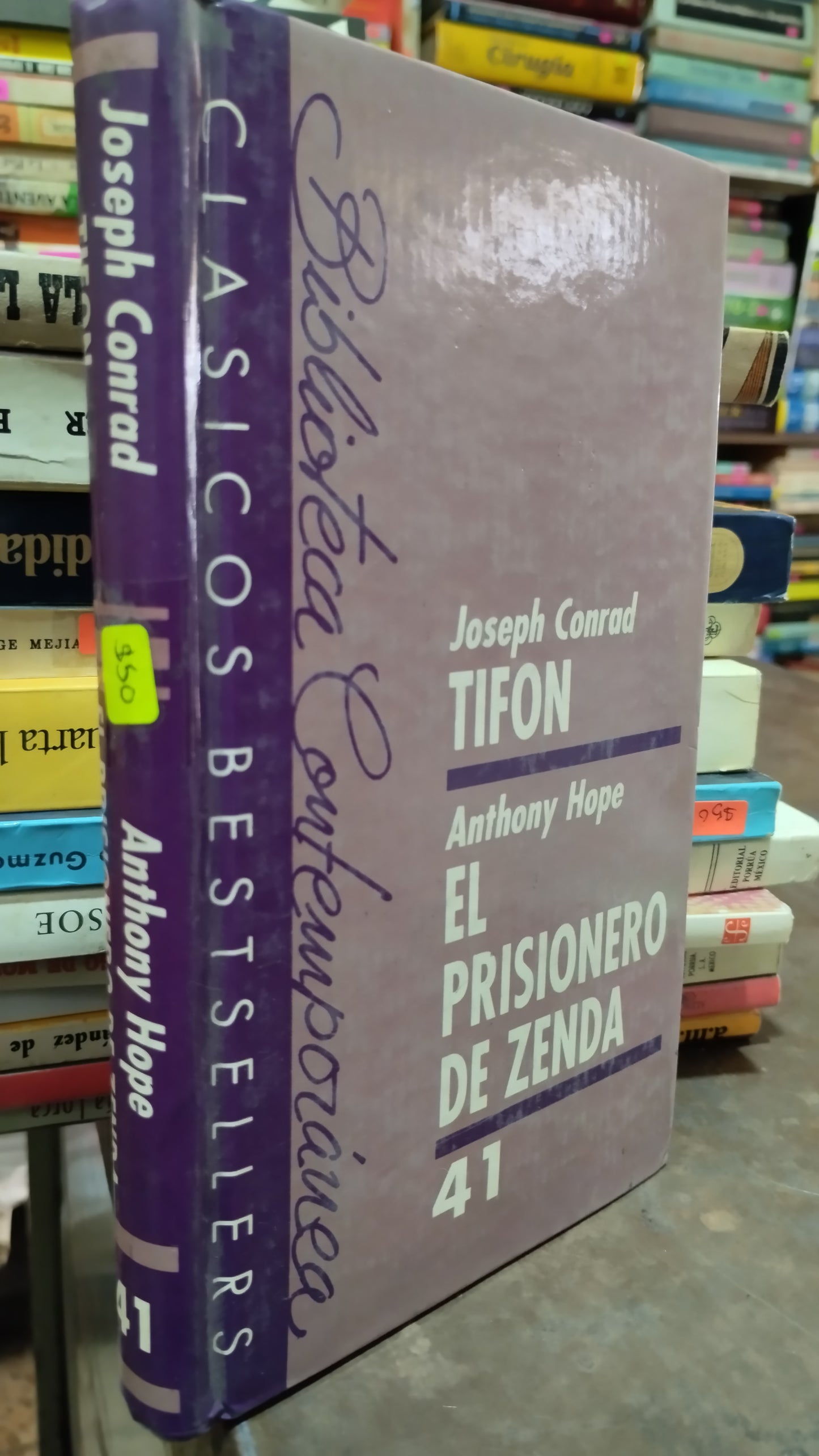 ANTHONY HOPE EL PRISIONERO DE ZENDA LIBRO USADO NOVELAS ALDAMA