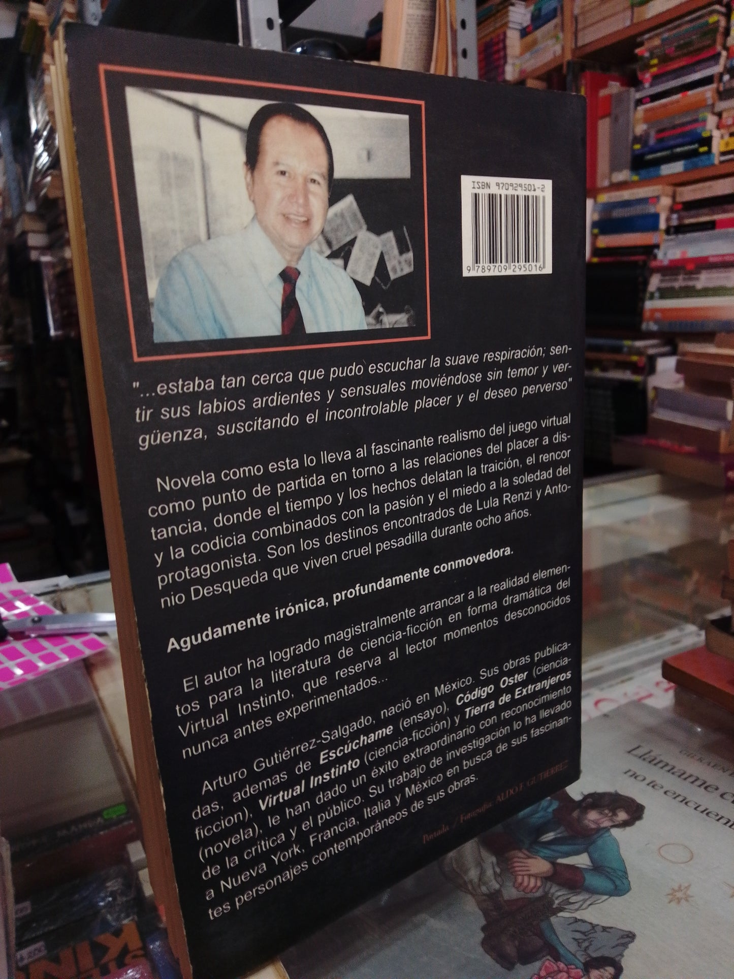 VIRTUAL INSTINTO POR ARTURO GUTIÉRREZ SALGADO USADO NOVELA JUÁREZ