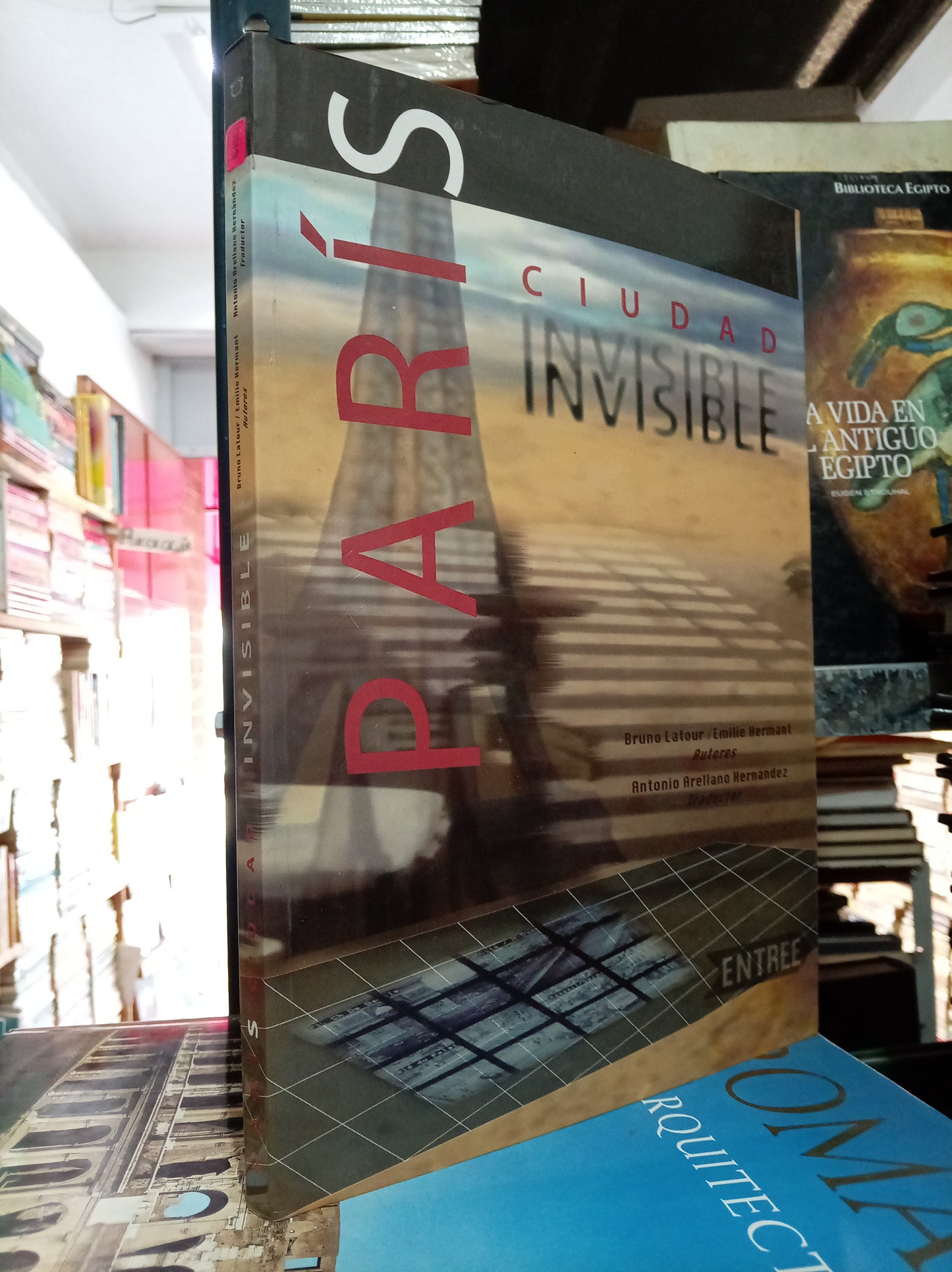 PARIS CIUDAD INVISIBLES POR BRUNO LATOUR EMILIE HERMANT USADO HISTORIA LITERARIO 305