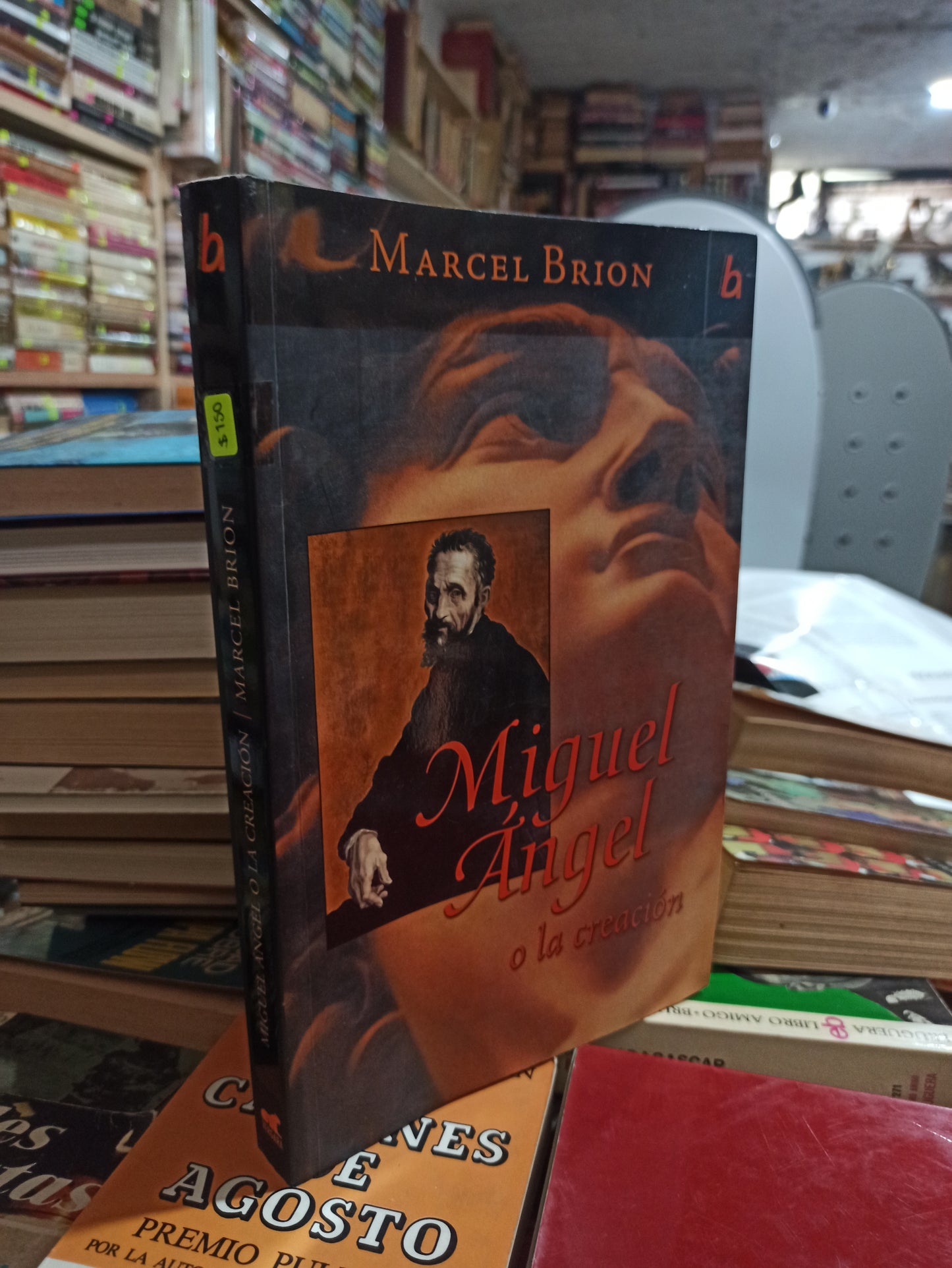 MIGUEL ANGEL O LA CREACIÓN POR MARCEL BRION USADO NOVELAS ALDAMA
