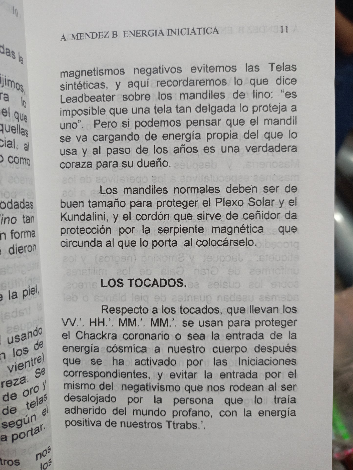 ENERGÍA INICIATICA POR ARTURO MÉNDEZ BLACKALLER USADO MASONERÍA ALDAMA
