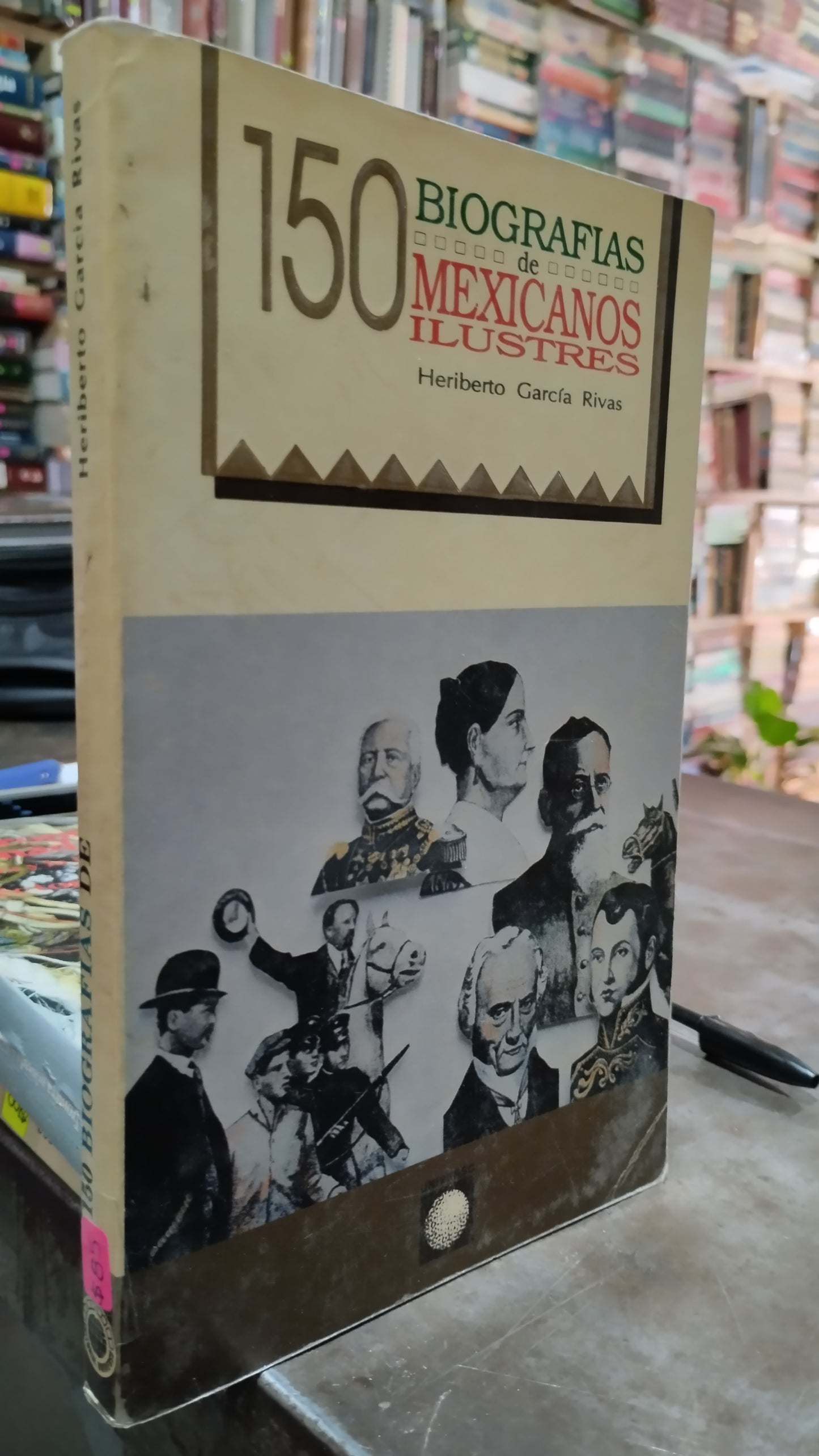 150 BIOGRAFIAS DE MEXICANOS ILUSTRES POR HERIBERTO GARCIA RIVAS LIBRO USADO HISTORIA ALDAMA