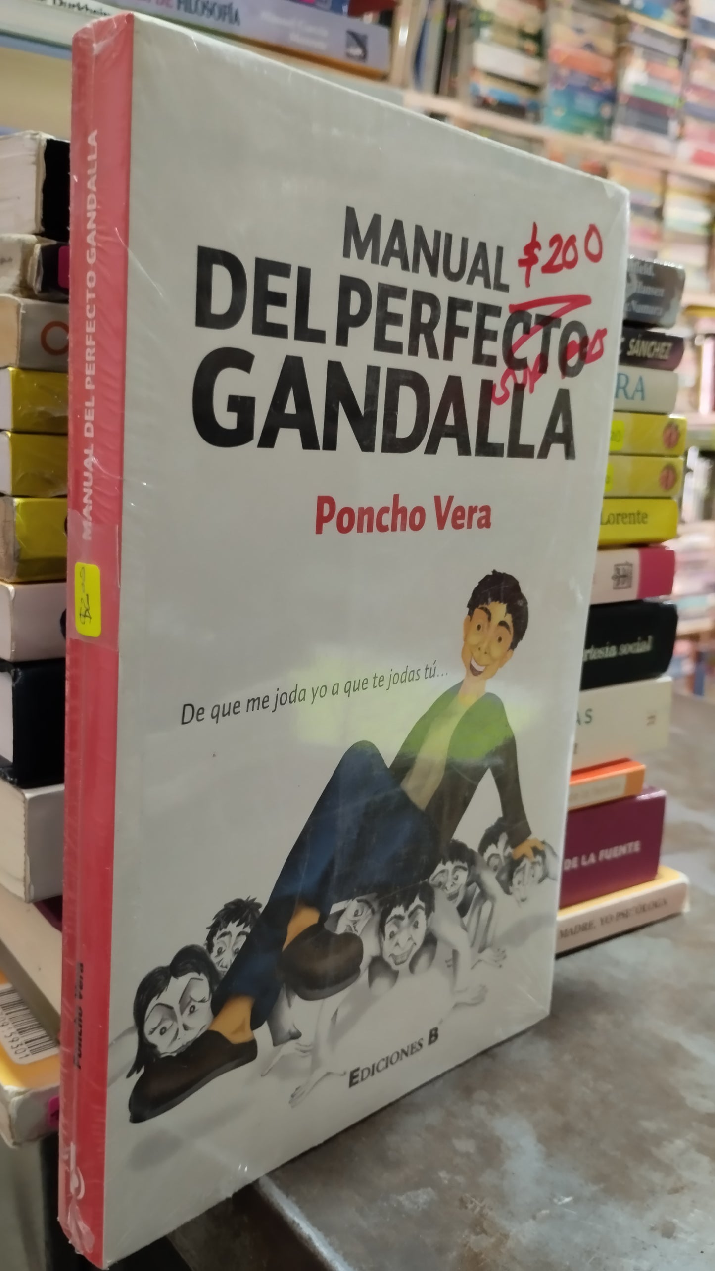 MANUAL DEL PERFECTO GANDALLA POR PONCHO VERA LIBRO USADO SUPERACION PERSONAL ALDAMA