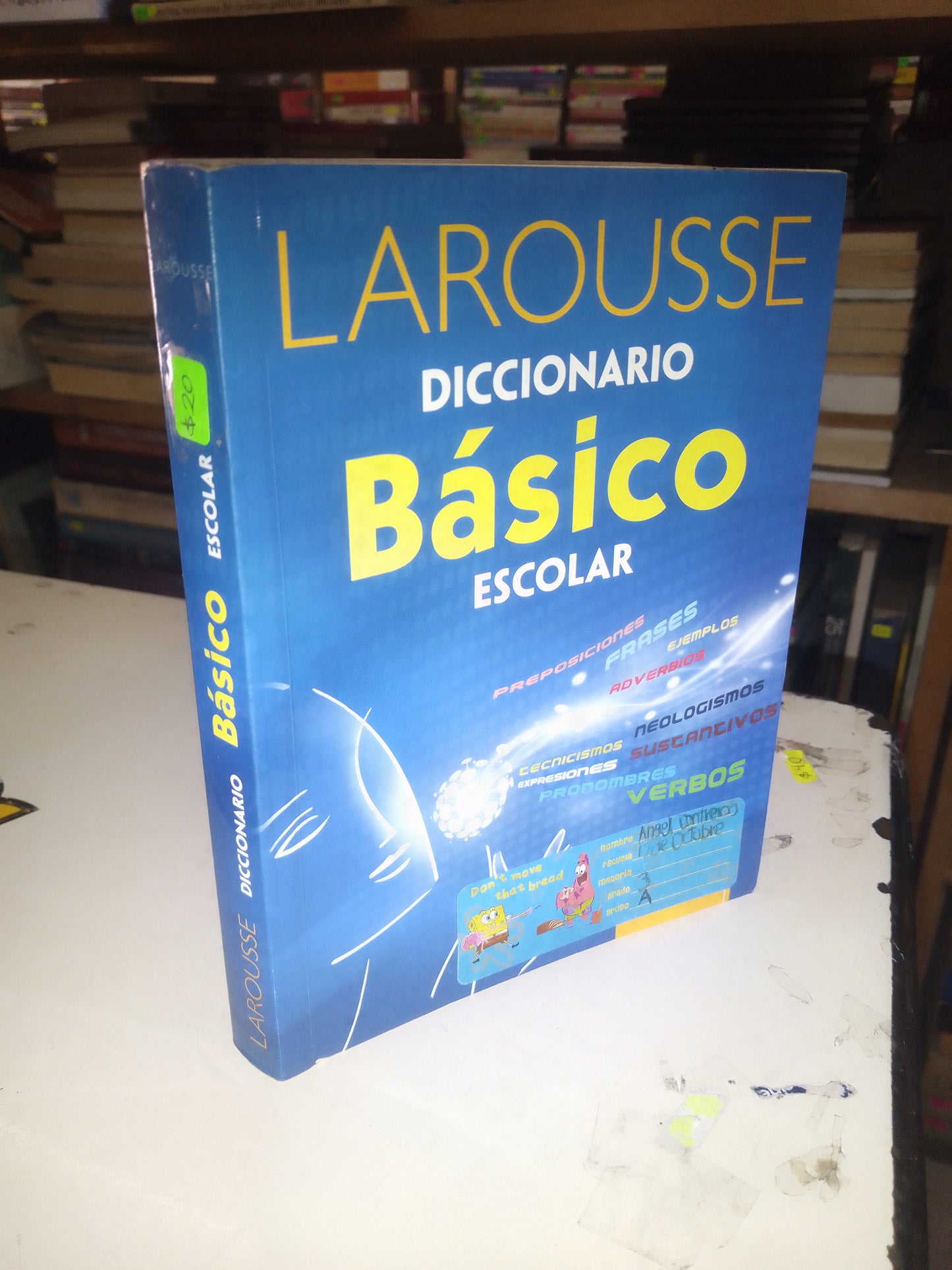 LAROUSSE DICCIONARIO BÁSICO ESCOLAR USADO EDUCACIÓN LITERARIO 207