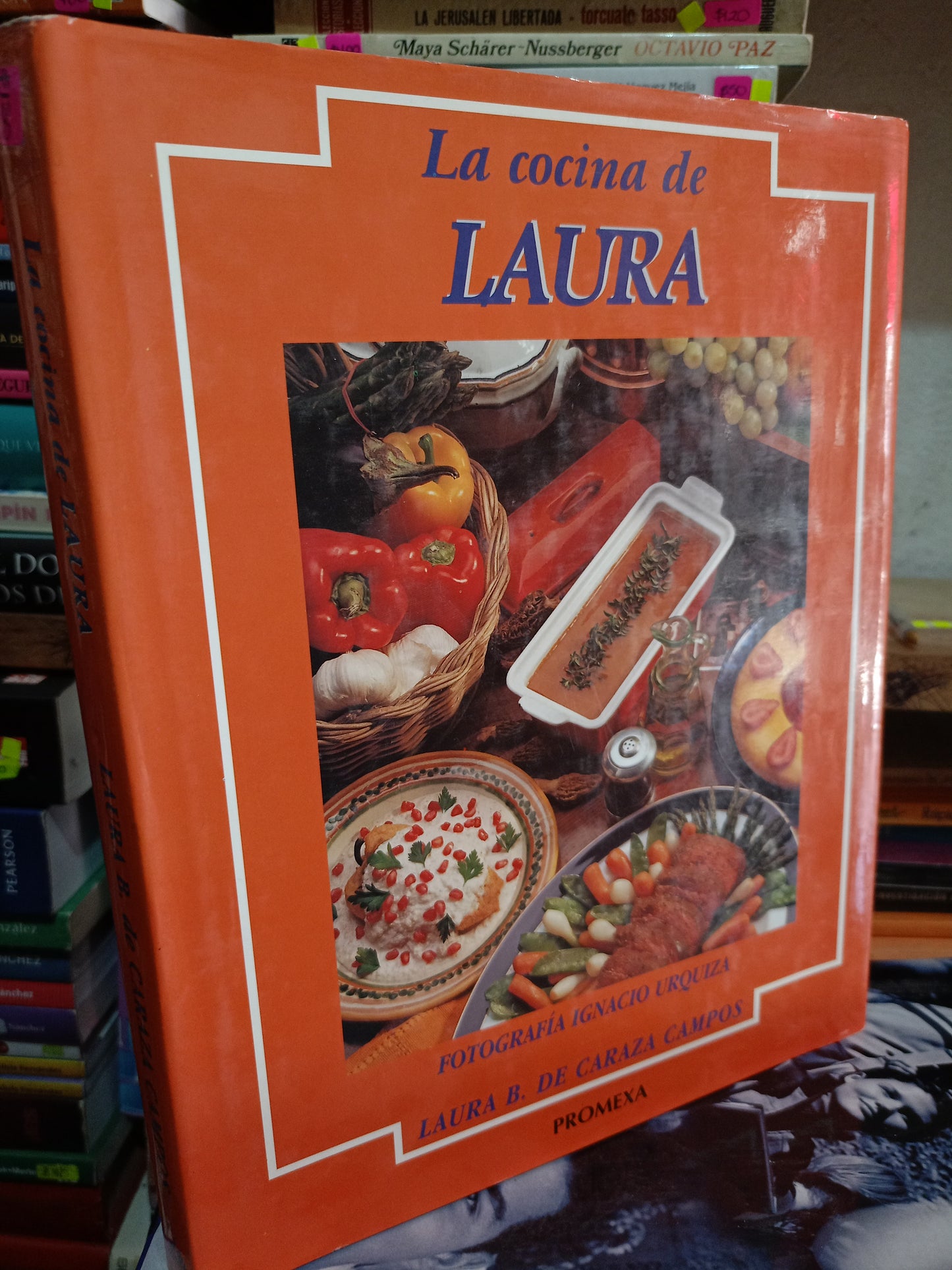 LA COCINA DE LAURA POR LAURA B. DE CARAZA CAMPOS USADO COCINA LITERARIO 305