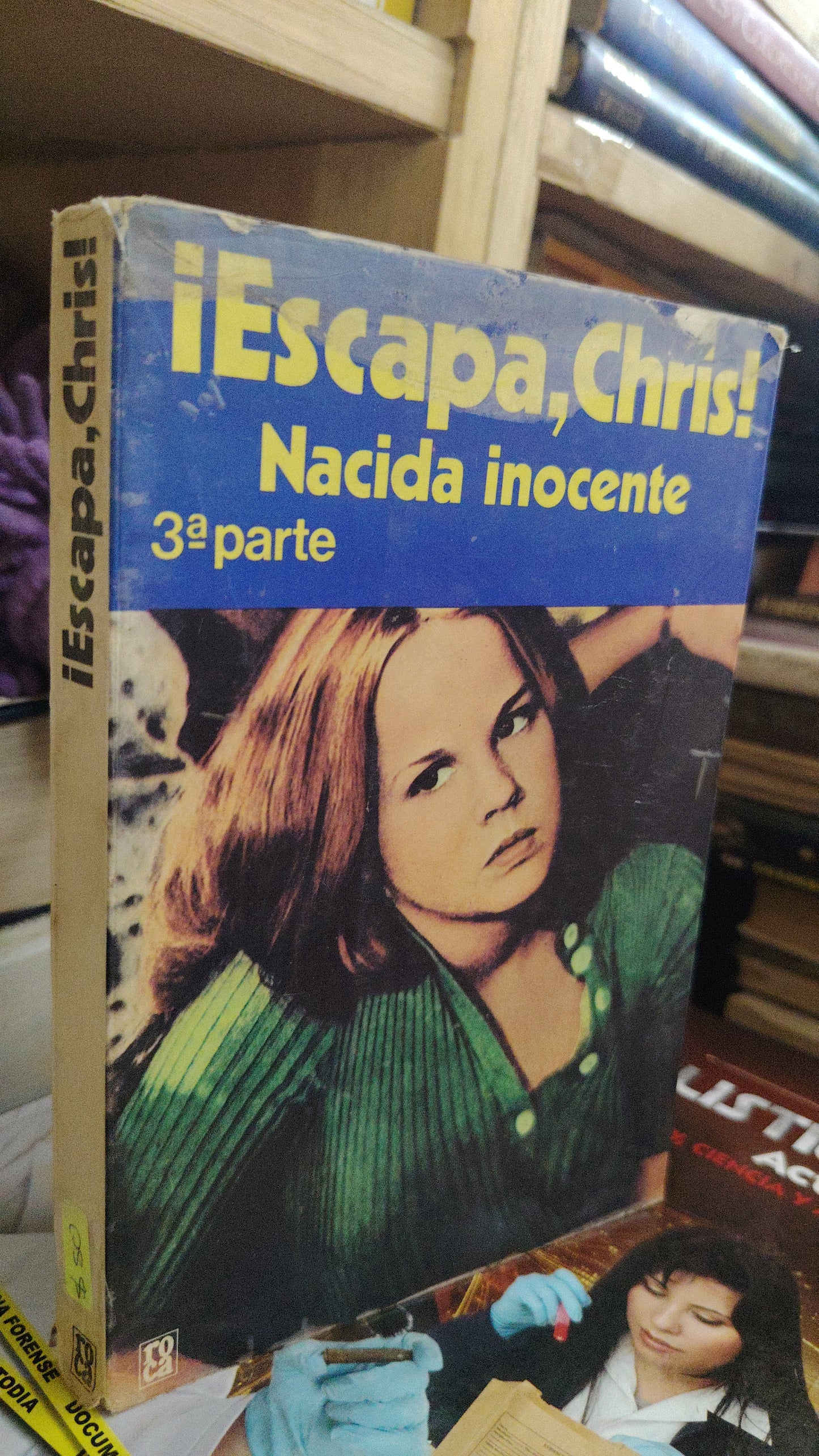 ¡ESCAPA, CHRIS! NACIDA INOCENTE 3ª POR PAUL MAY USADO NOVELA LITERARIO 207