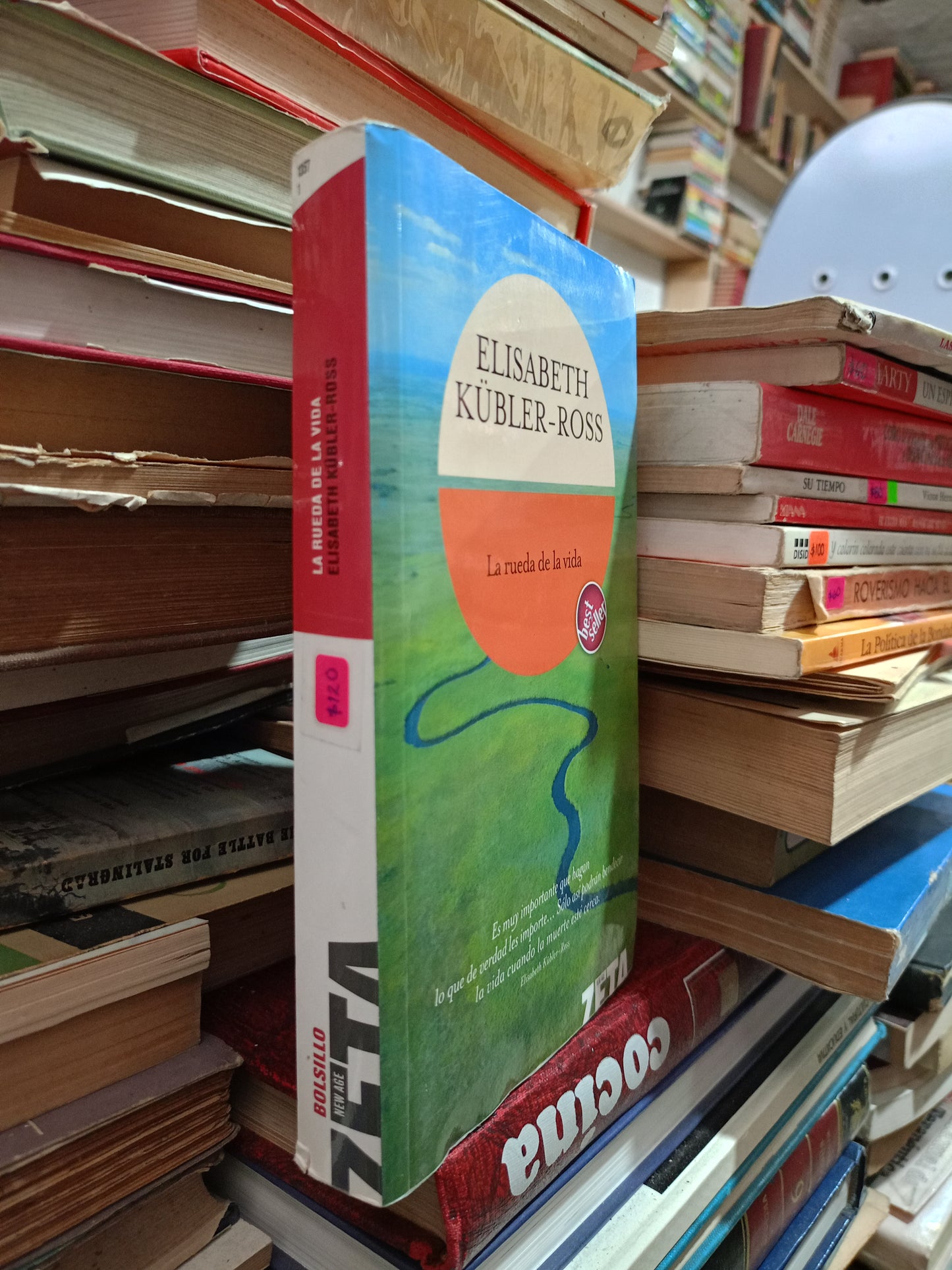 LA RUEDA DE LA VIDA POR ELIZABETH KÜBLER ROSS USADO SUPERACIÓN PERSONAL ALDAMA