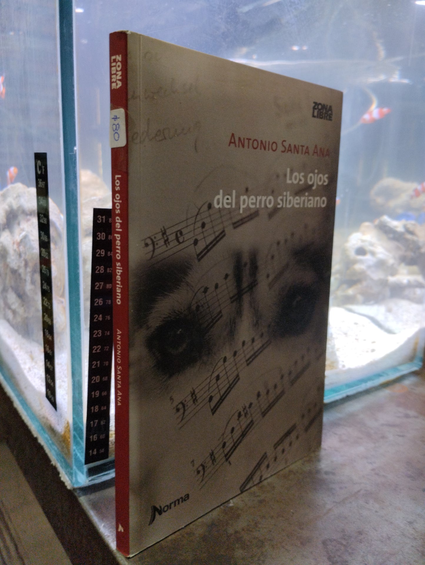 LOS OJOS DEL PERRO SIBERIANO POR ANTONIO SANTA ANA USADO NOVELAS ALDAMA