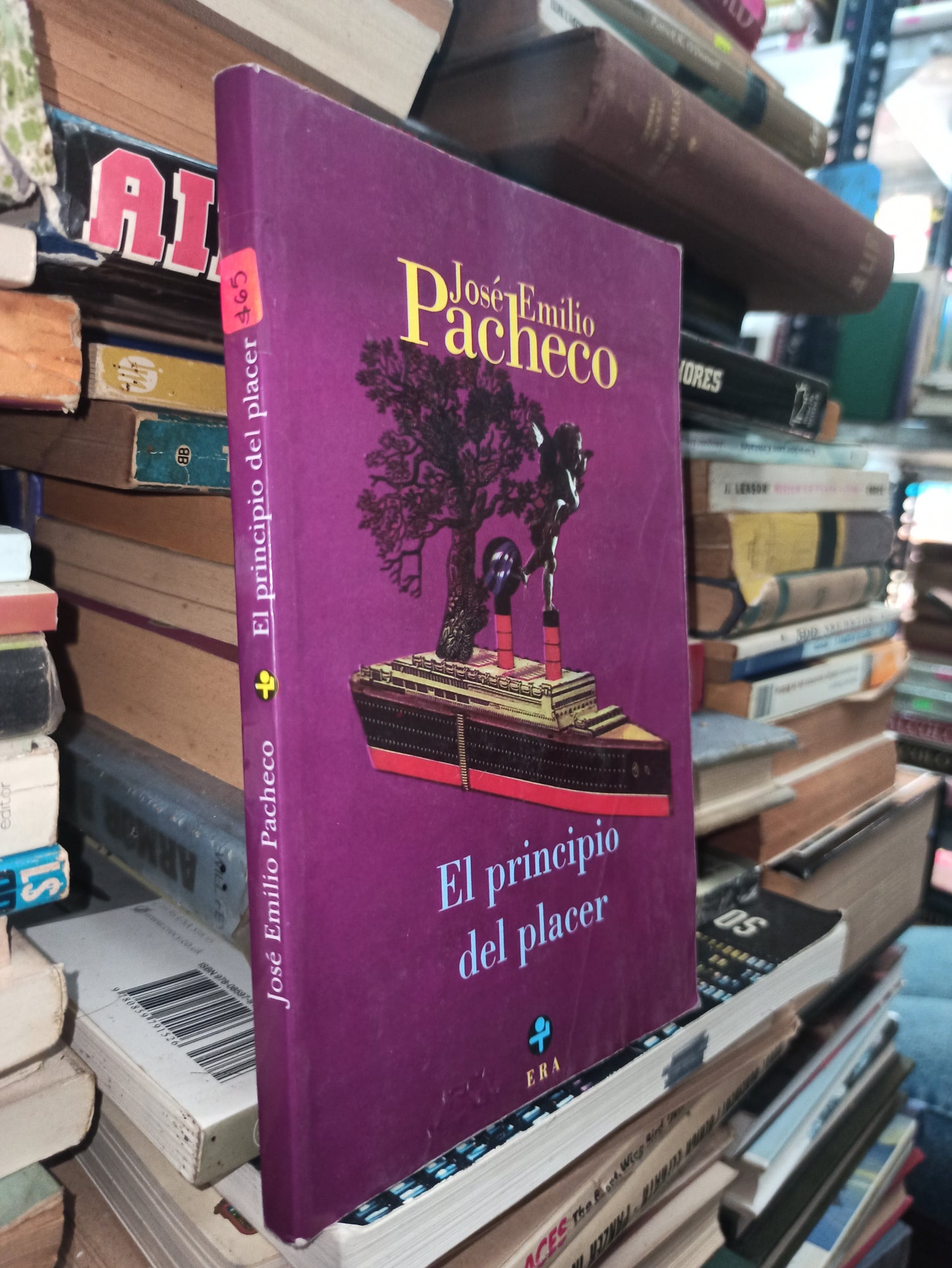 EL PRINCIPIO DEL PLACER POR JOSÉ EMILIANO PACHECO USADO NOVELAS ALDAMA