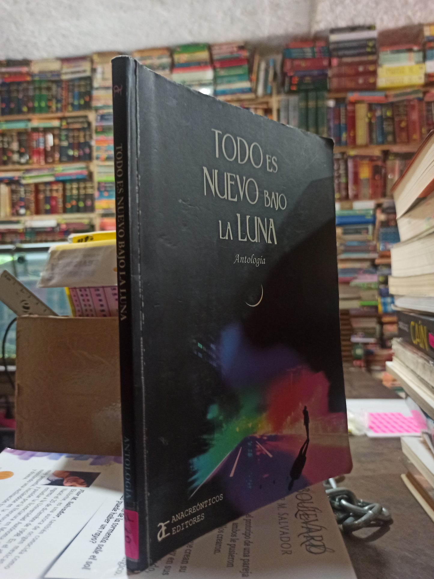 TODO ES NUEVO BAJO LA LUNA ANTOLOGIA USADO NOVELAS ALDAMA