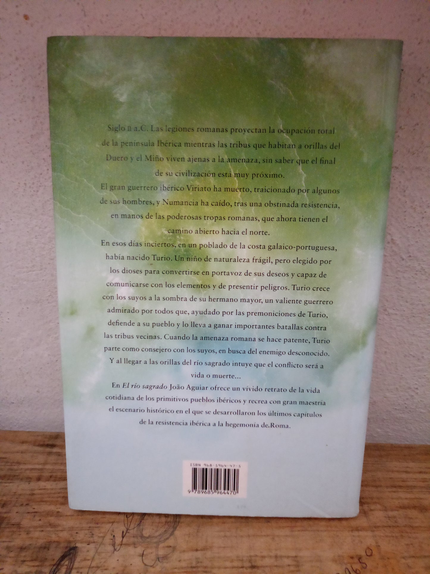 EL RÍO SAGRADO POR JOÃO AGUIAR USADO NOVELA LITERARIO 305
