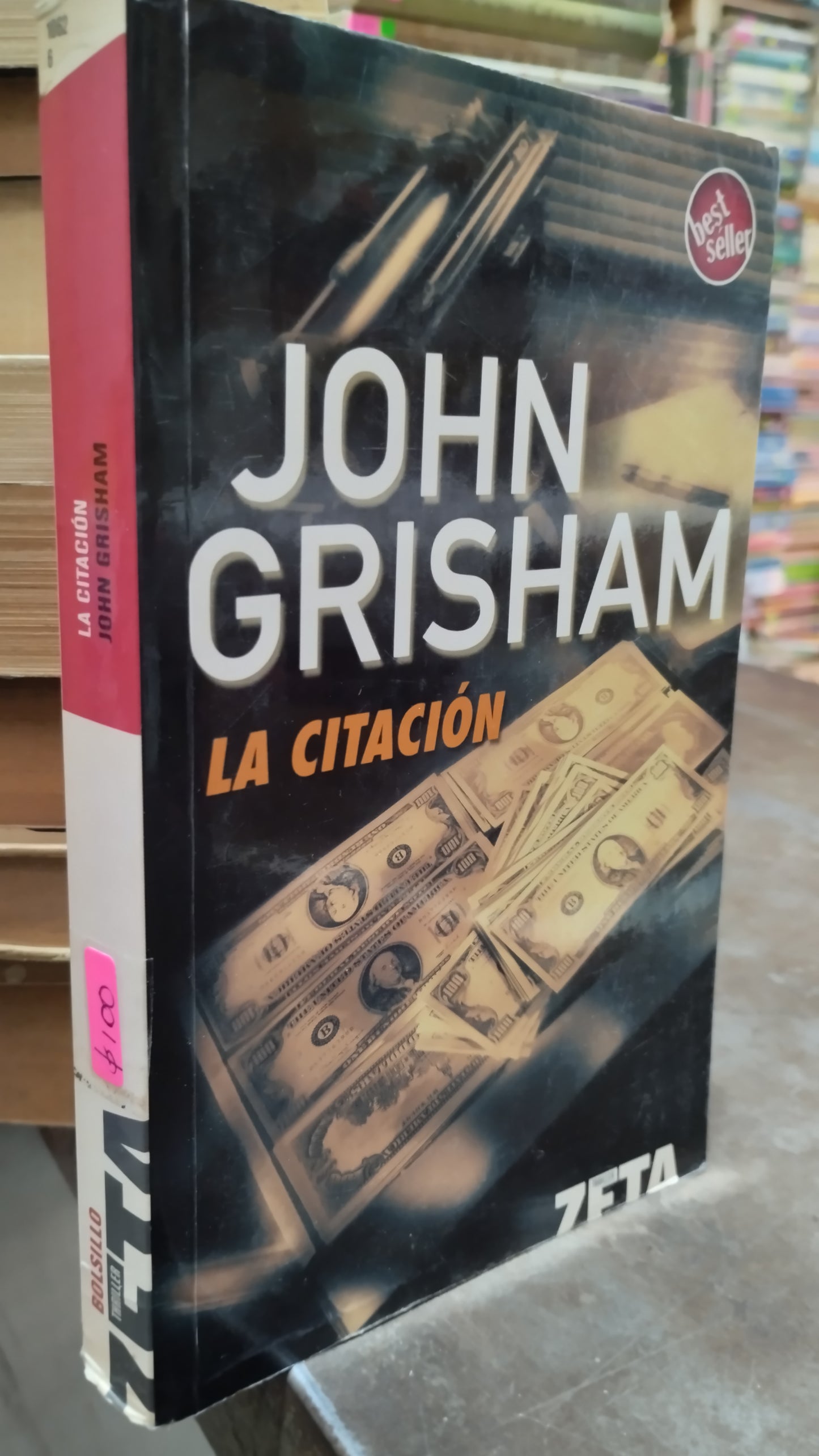 LA CITACION POR JOHN GRISHAM LIBRO USADO NOVELAS ALDAMA