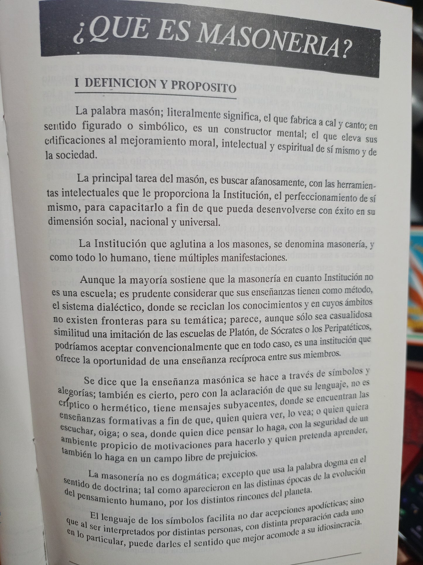 QUÉ ES MASONERÍA POR INDALECIO SÁNCHEZ CORTÉS USADO MASONERÍA ALDAMA