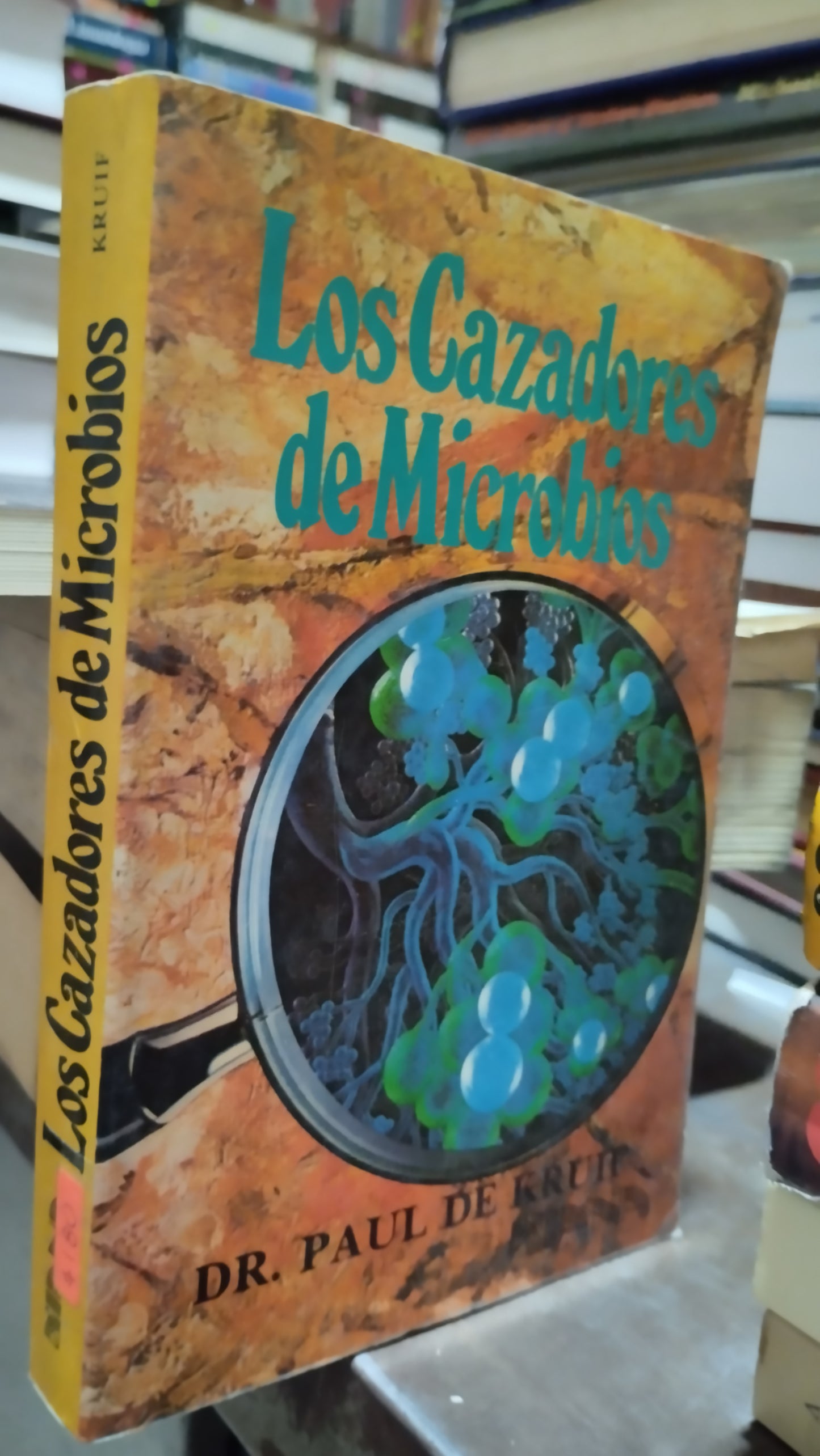 LOS CAZADORES DE MICROBIOS POR PAUL DE KRUIF LIBRO USADO NOVELAS ALDAMA