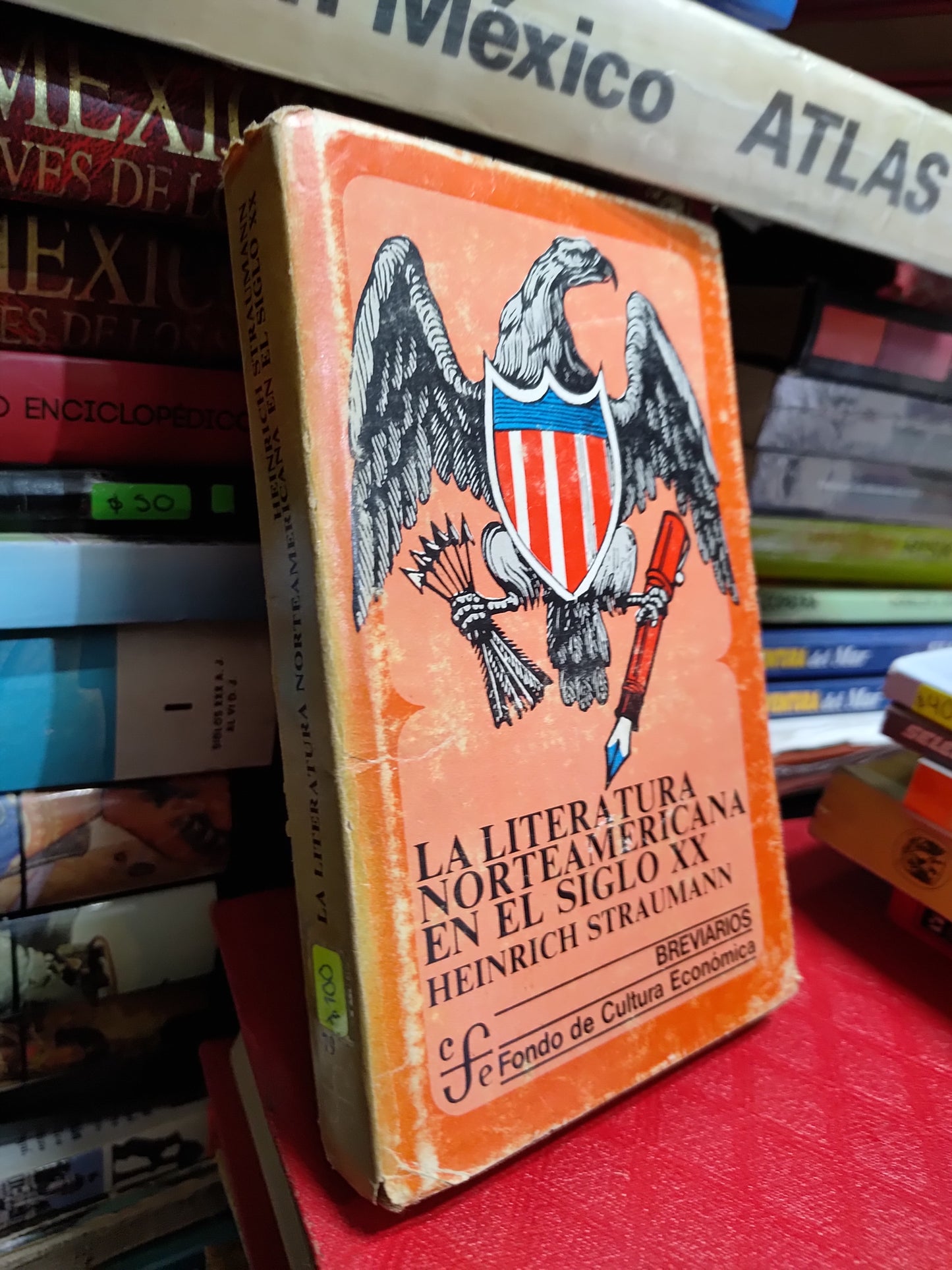 LA LITERATURA NORTEAMERICANA EN EL SIGLO 20 POR HEINRICH STRAUMANN USADO NOVELAS JUAREZ 507