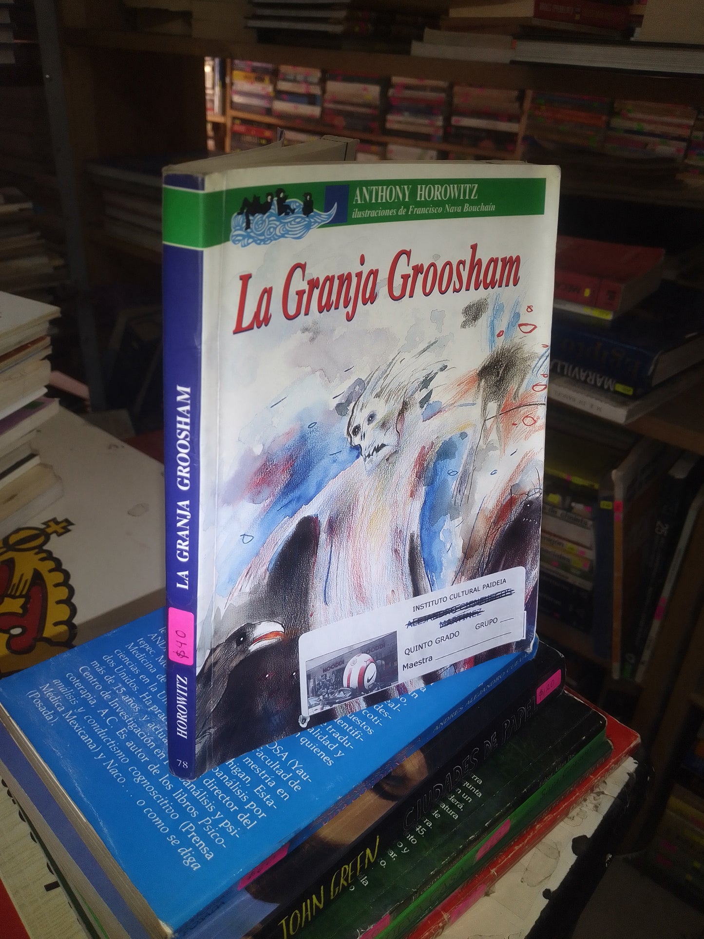 LA GRANJA GROOSHAM POR ANTHONY HOROWITZ USADO INFANTIL LITERARIO 207