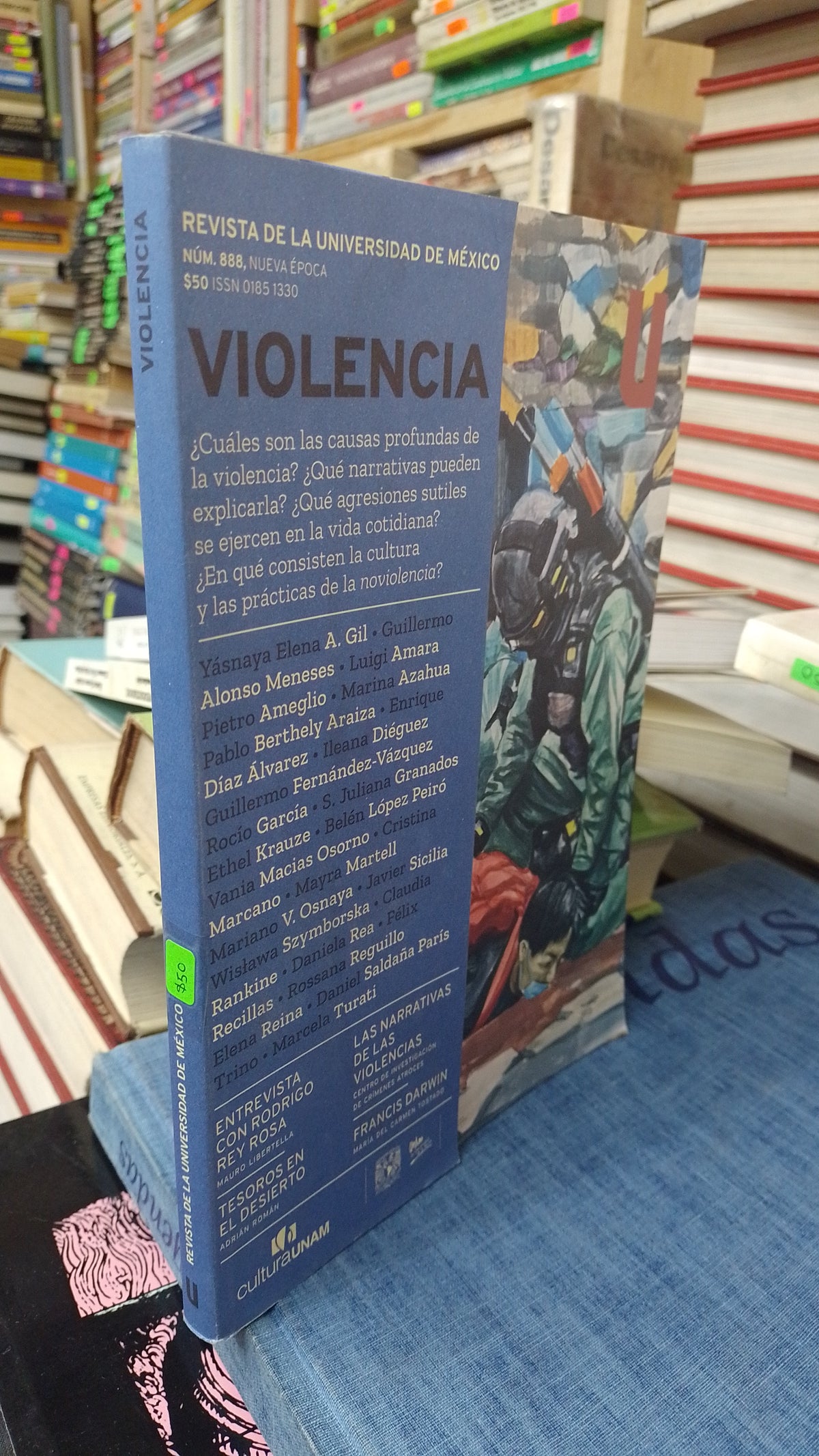 REVISTA DE LA UNIVERSIDAD DE MEXICO VIOLENCIA POR VARIOS AUTORES USADO 507