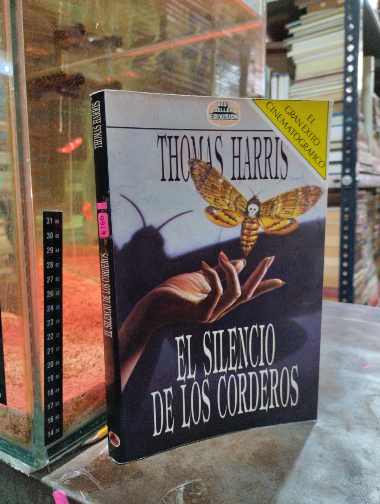 EL SILENCIO DE LOS CORDEROS POR THOMAS HARRIS USADO NOVELAS ALDAMA