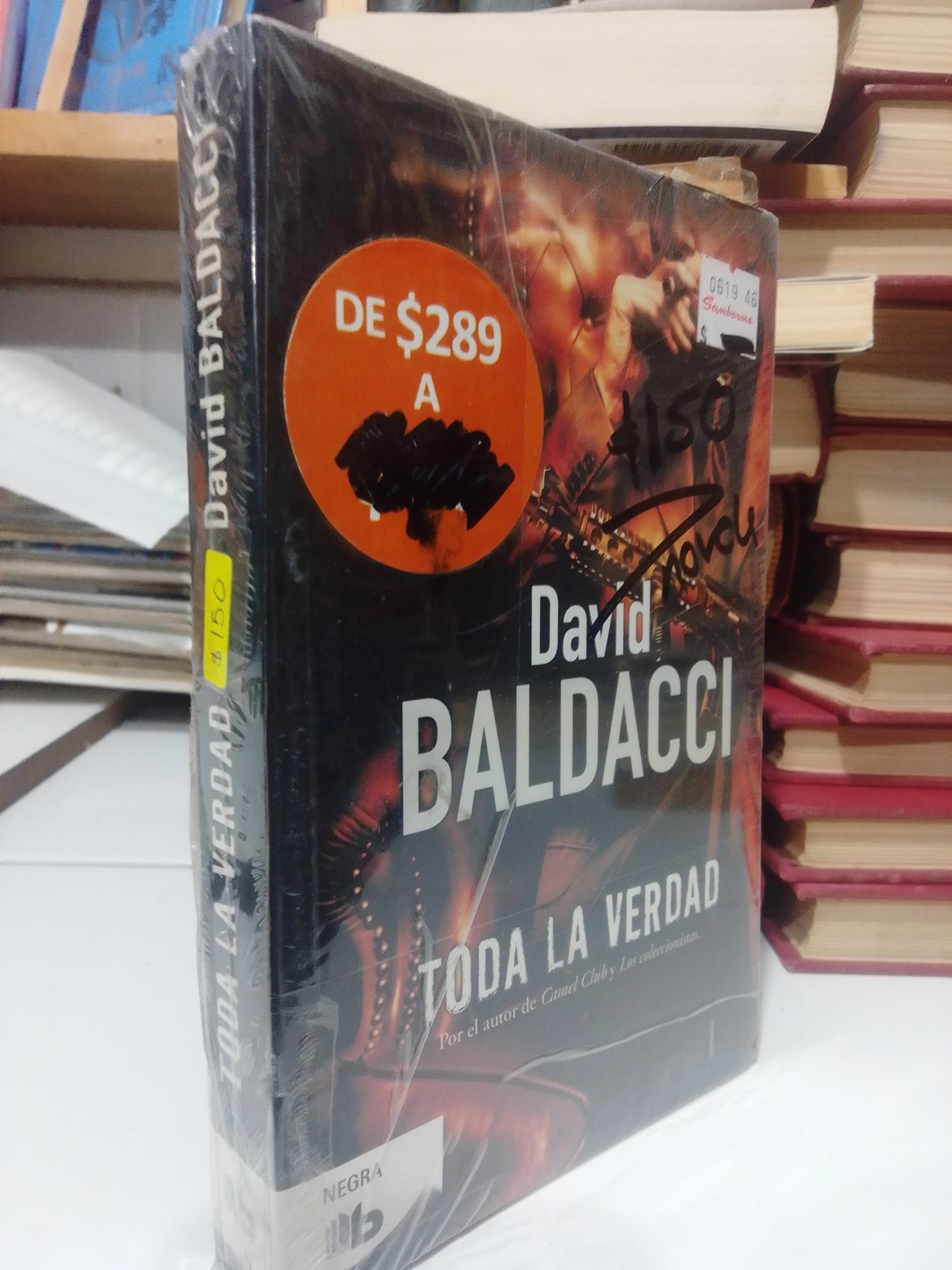 TODA LA VERDAD POR DAVID BALDACCI USADO NOVELA JUAREZ