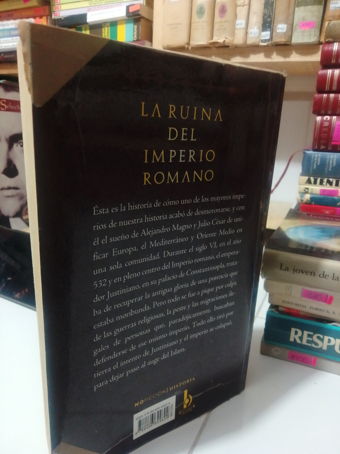 LA RUINA DEL IMPERIO ROMANO POR JAMES O DONNELL USADO NOVELA JUÁREZ