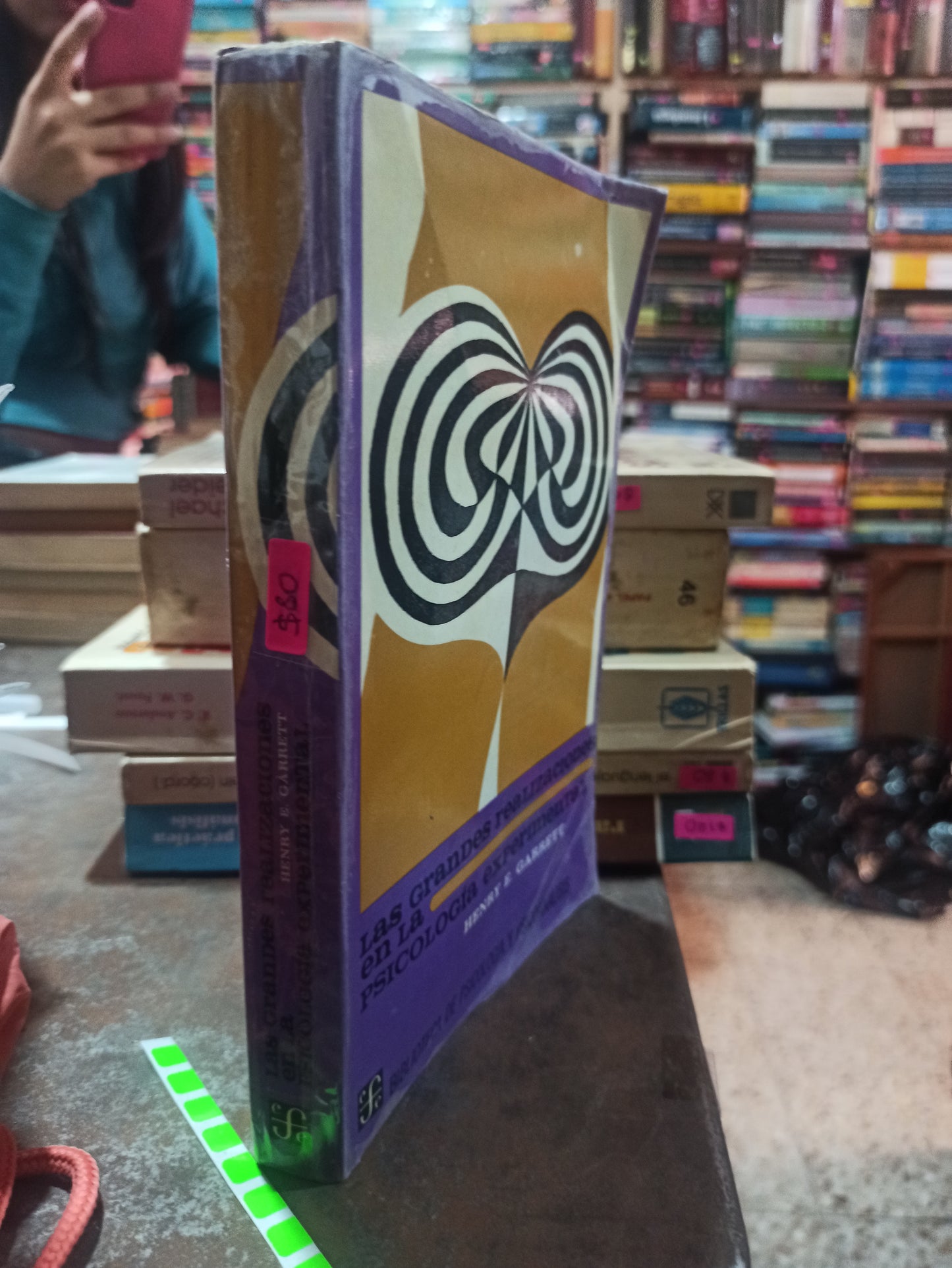 LAS GRANDES REALIZACIONES EN LA PSICOLOGÍA EXPERIMENTAL POR HENRY E. GARRET USADO PSICOLOGÍA ALDAMA