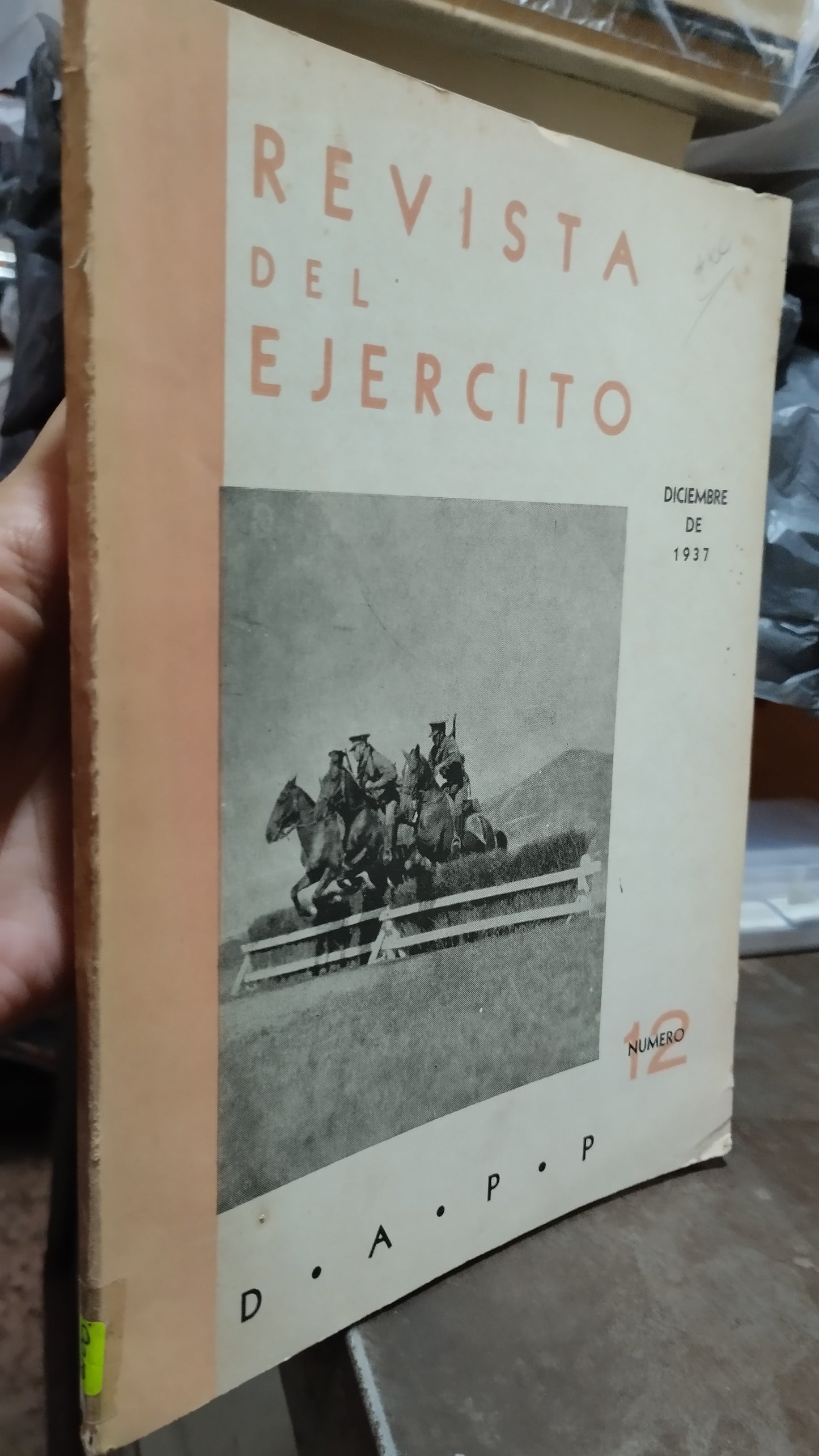 REVISTA DEL EJERCITO 12 LIBRO USADO ESTADO DE MEXICO ALDAMA