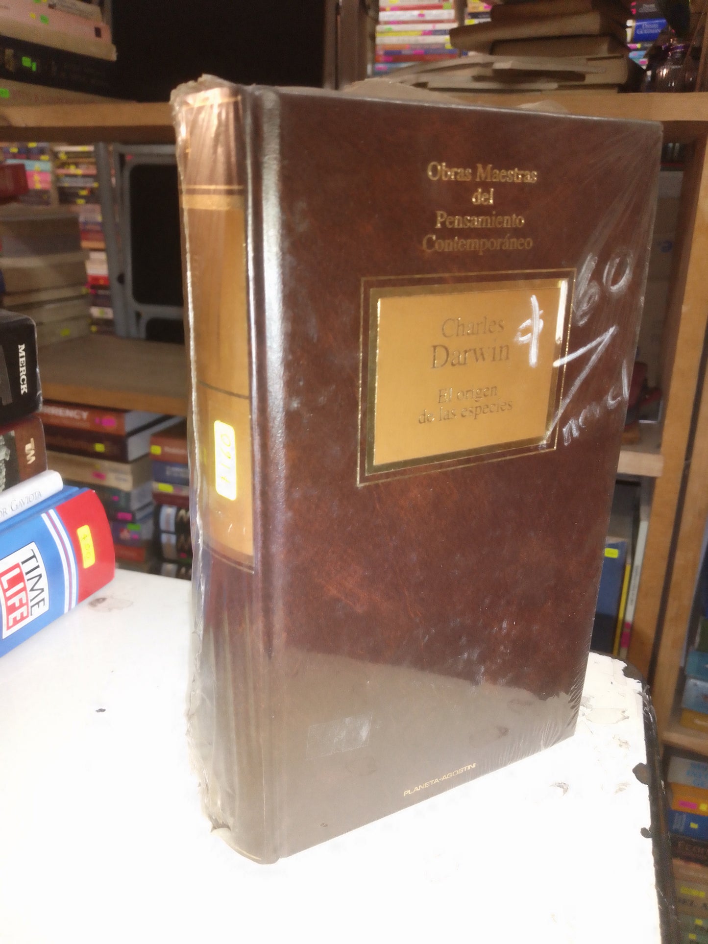 EL ORIGEN DE LAS ESPECIES POR CHARLES DARWIN USADO NOVELA LITERARIO 207