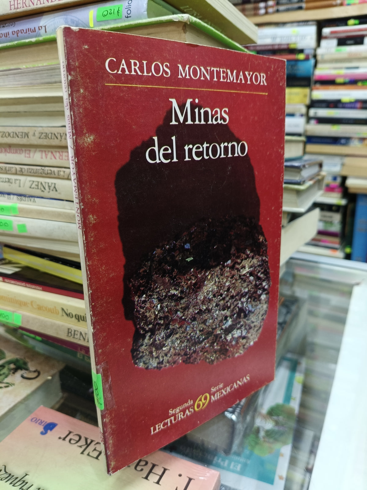 MINAS DE RETORNO POR CARLOS MONTEMAYOR USADO NOVELA JUAREZ 515