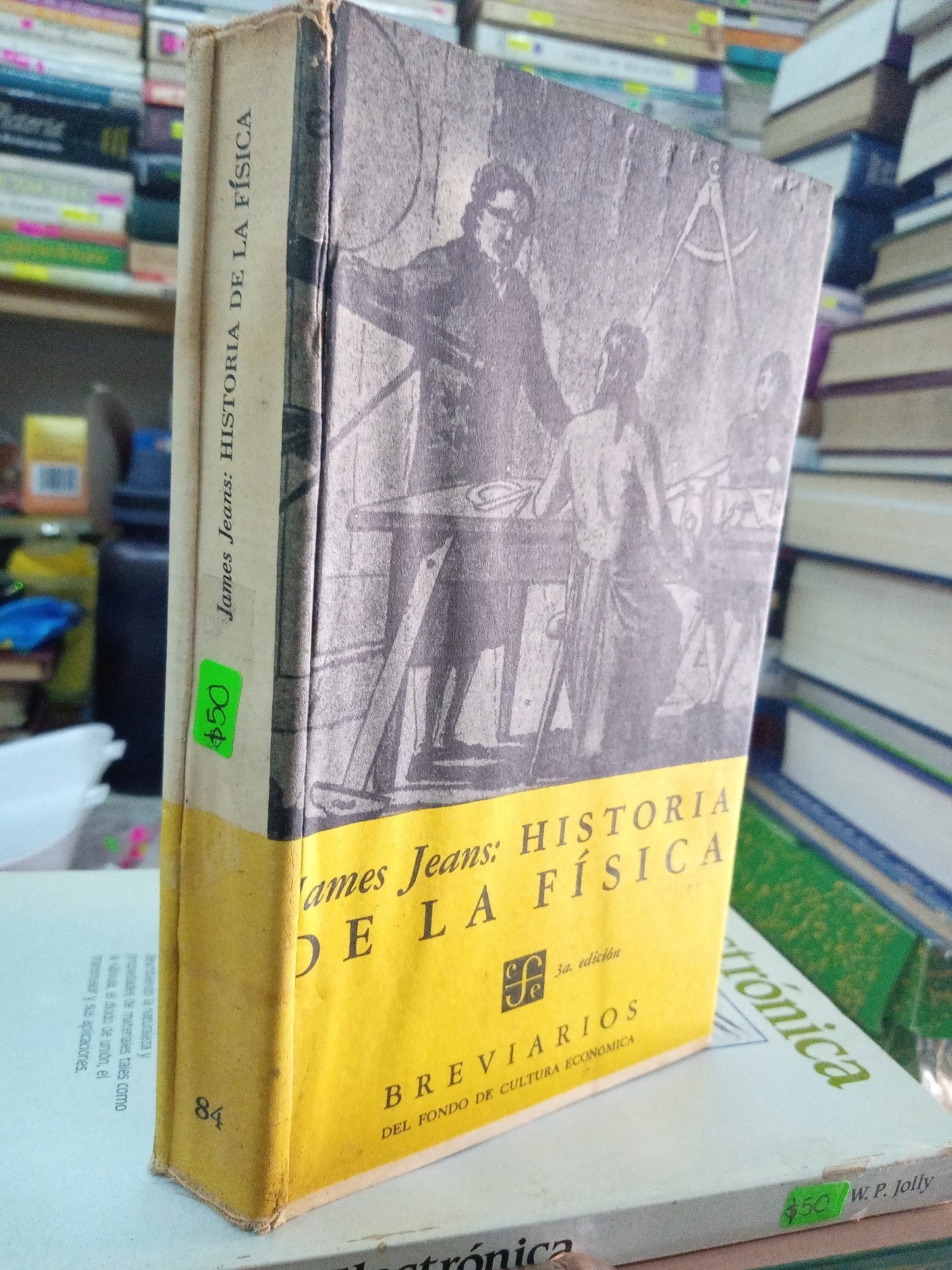 HISTORIA DE LA FISICA POR JAMES JEANS USADO HISTORIA LITERARIO 207
