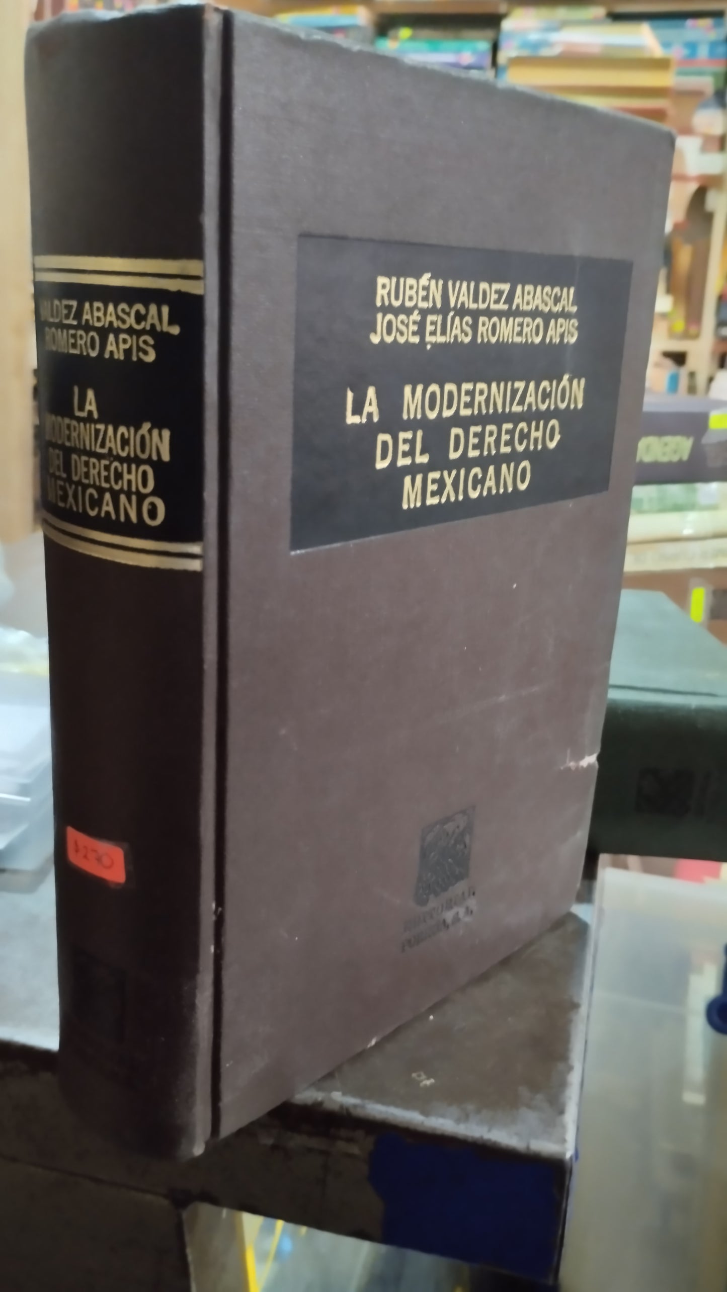 LA MODERNIZACION DEL DERECHO MEXICANO POR RUBEN VALDEZ ABASCAL LIBRO USADO DERECHO ALDAMA