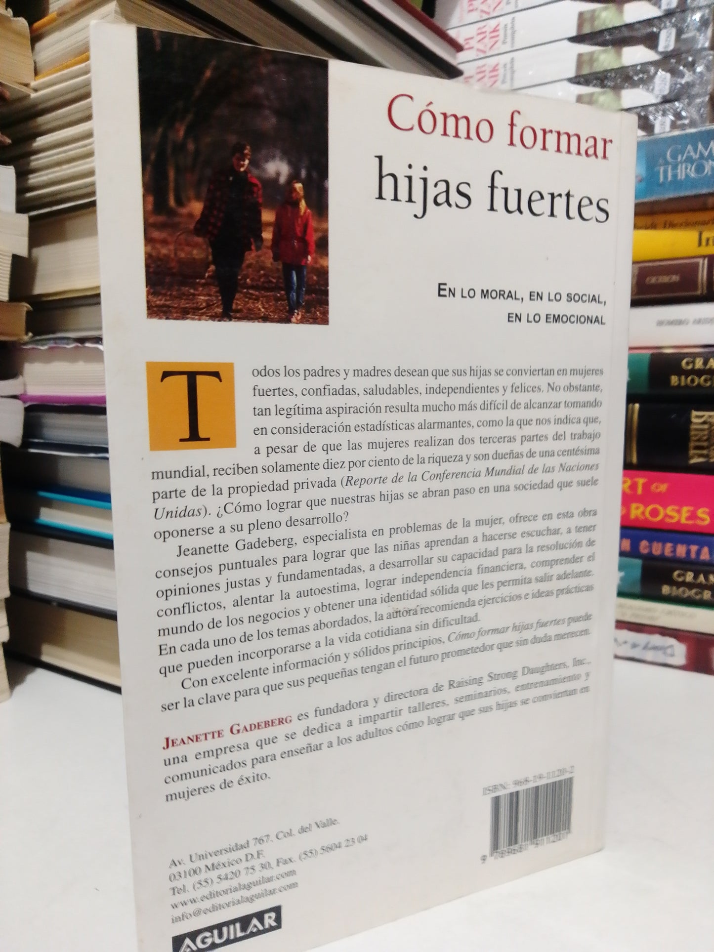CÓMO FORMAR HIJAS FUERTES POR LA DRA. JEANETTE GADEBERG USADO SUP.PERSONAL JUÁREZ