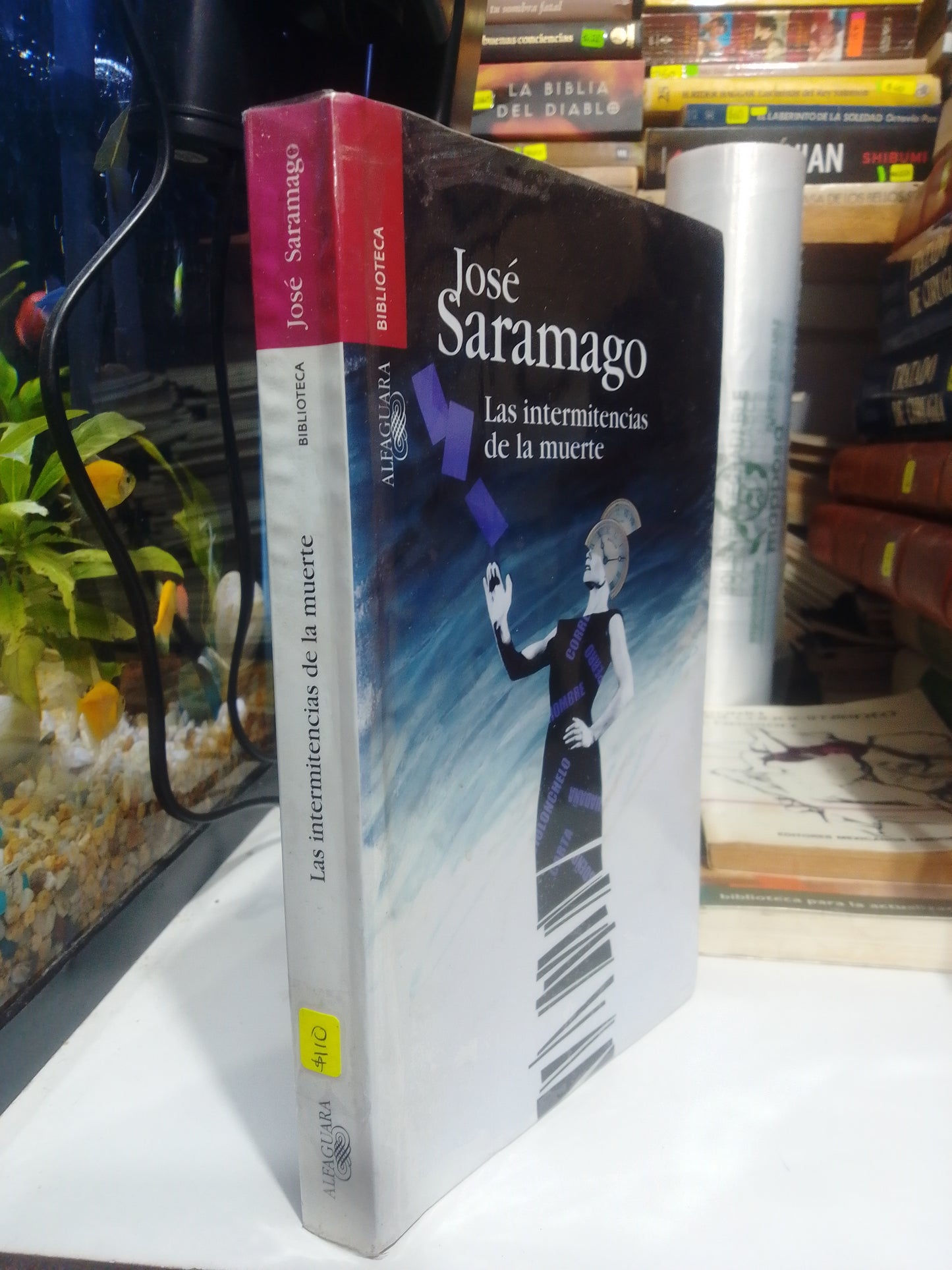 LAS INTERMITENCIAS DE LA MUERTE, JOSÉ SARAMAGO, USADO, NOVELA, JUAREZ 515