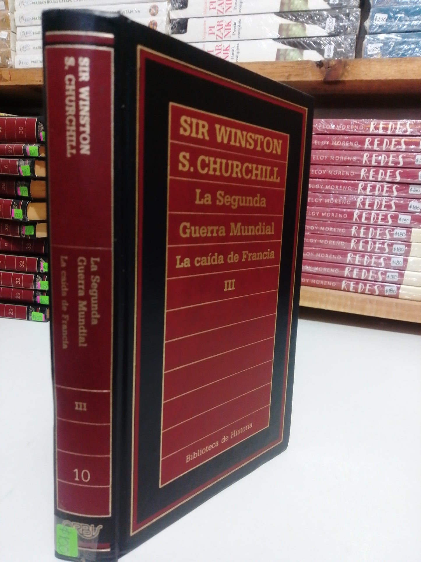 LA SEGUNDA GUERRA MUNDIAL LA CAIDA DE FRANCIA III POR SIR WINSTON S. CHURCHILL USADO NOVELA JUAREZ