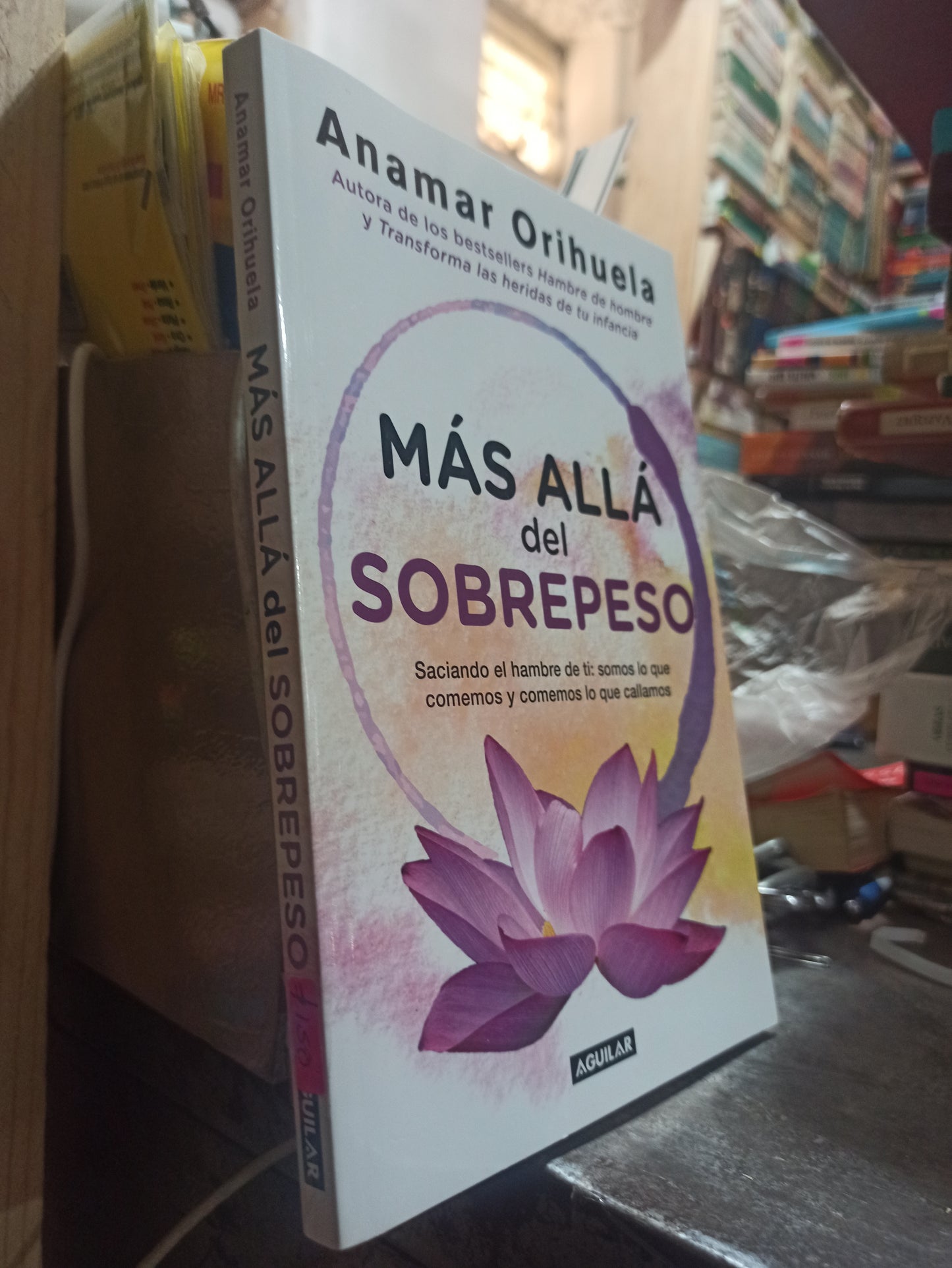 MAS ALLA DEL SOBREPESO POR ANAMAR ORIHUELA USADO SUP PERSONAL ALDAMA