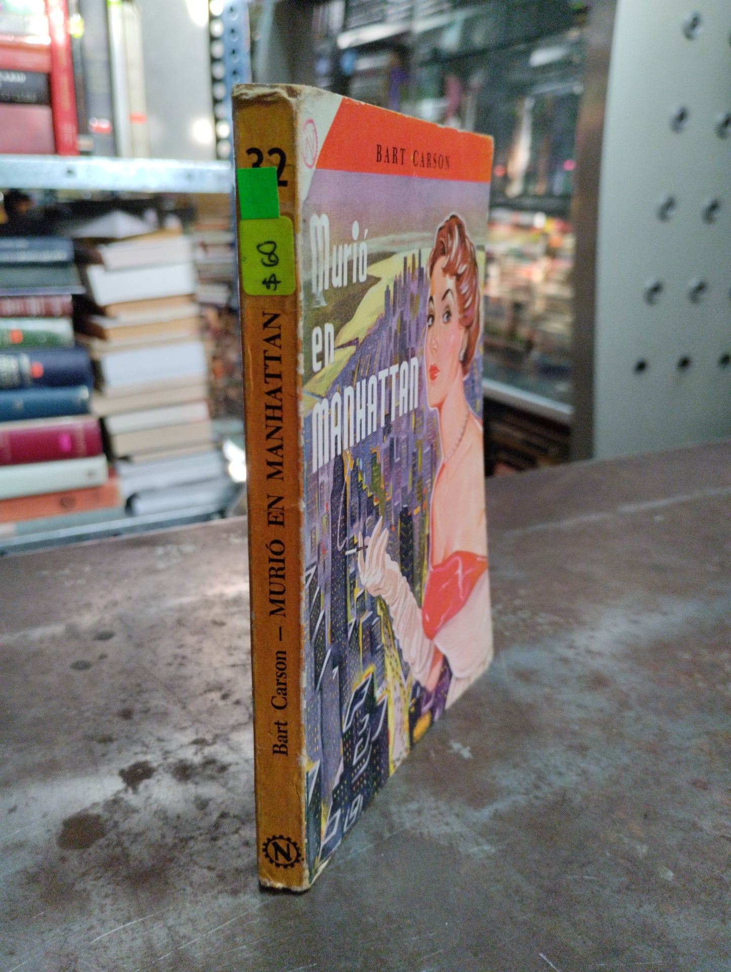 MURIO EN MANHATTAN POT BART CARDON USADO NOVELAS ALDAMA