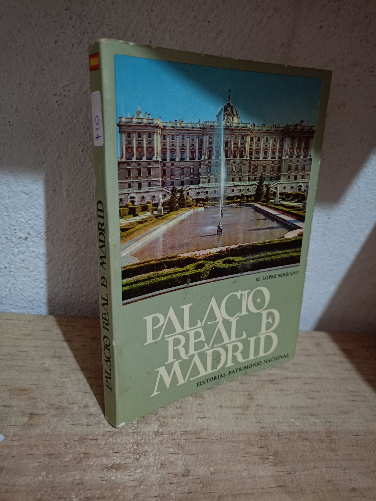 PALACIO REAL DE MADRID POR M. LÓPEZ SERRANO USADO ARTE LITERARIO 305