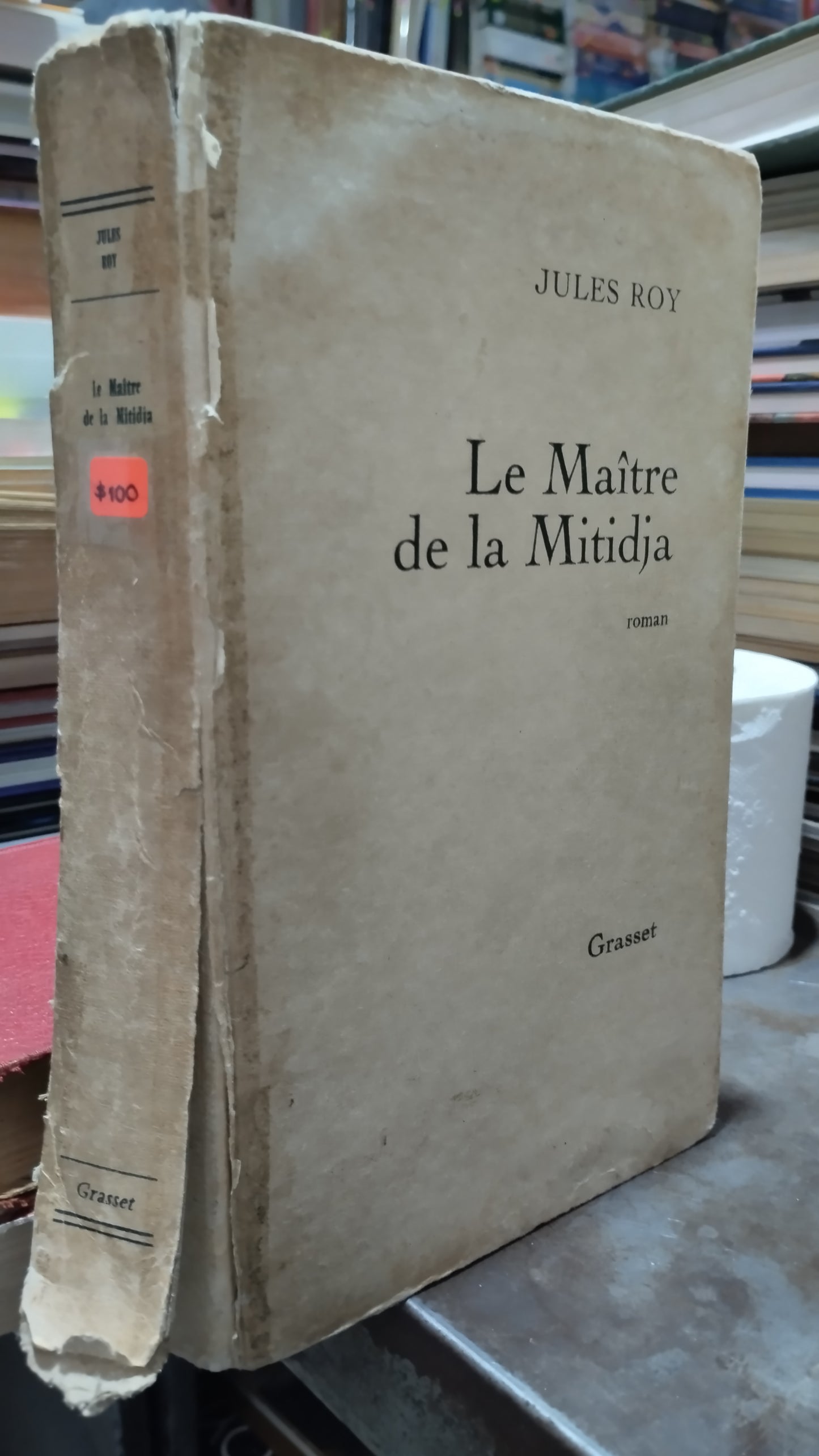 LE MAITRE DE LA MITIDJA POR JULES ROY LIBRO USADO IDIOMAS ALDAMA