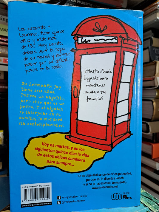 15 DÍAS SIN CABEZA DAVE COUSINS USADO NOVELA JUÁREZ